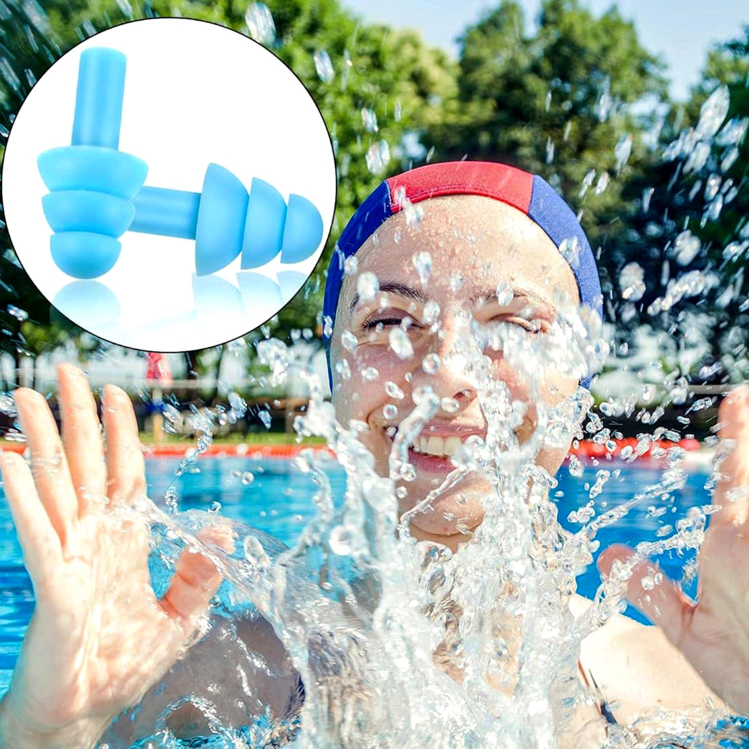 Safety Ultra Soft Foam Ear Plugs Reusable Ear Plugs for Sleeping, Travel, Loud Noises, Work, Learning, Snoring (2 Pc Set) - Bhavnagar Deodap