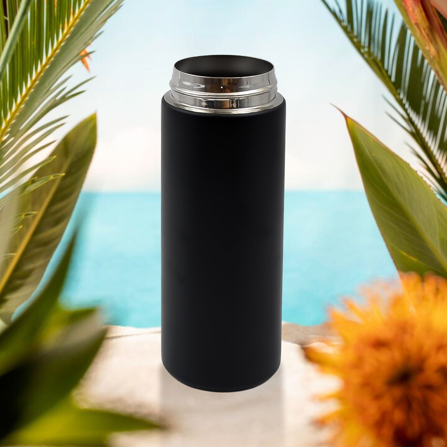 Stainless Steel Water Bottle Leak Proof, Rust Proof (450 ML Approx) - Bhavnagar Deodap