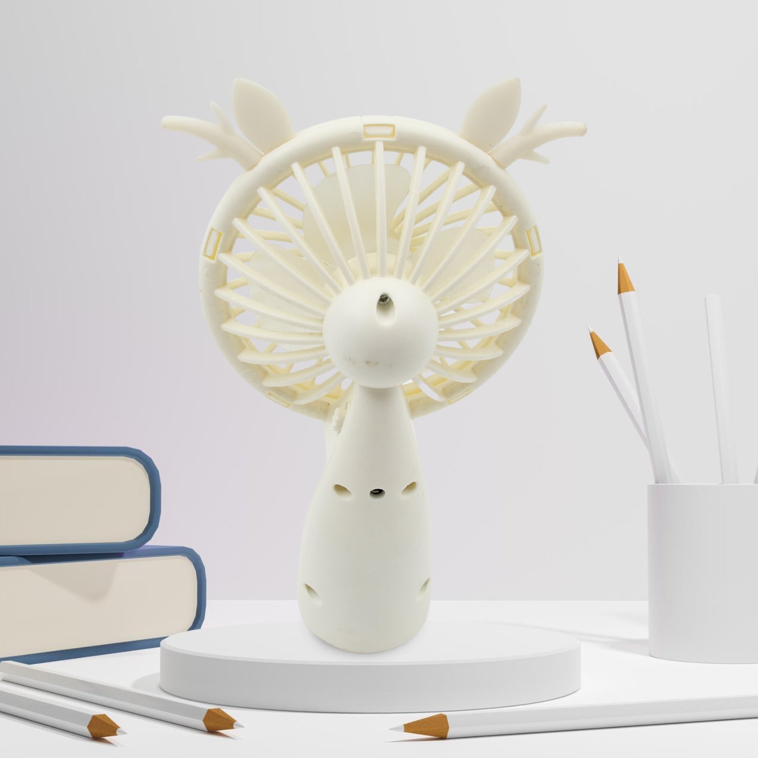 Mini USB Handheld Fan, Portable Rechargeable Mini Fan for Home, Office, Travel and Outdoor Use (1 Pc) - Bhavnagar Deodap