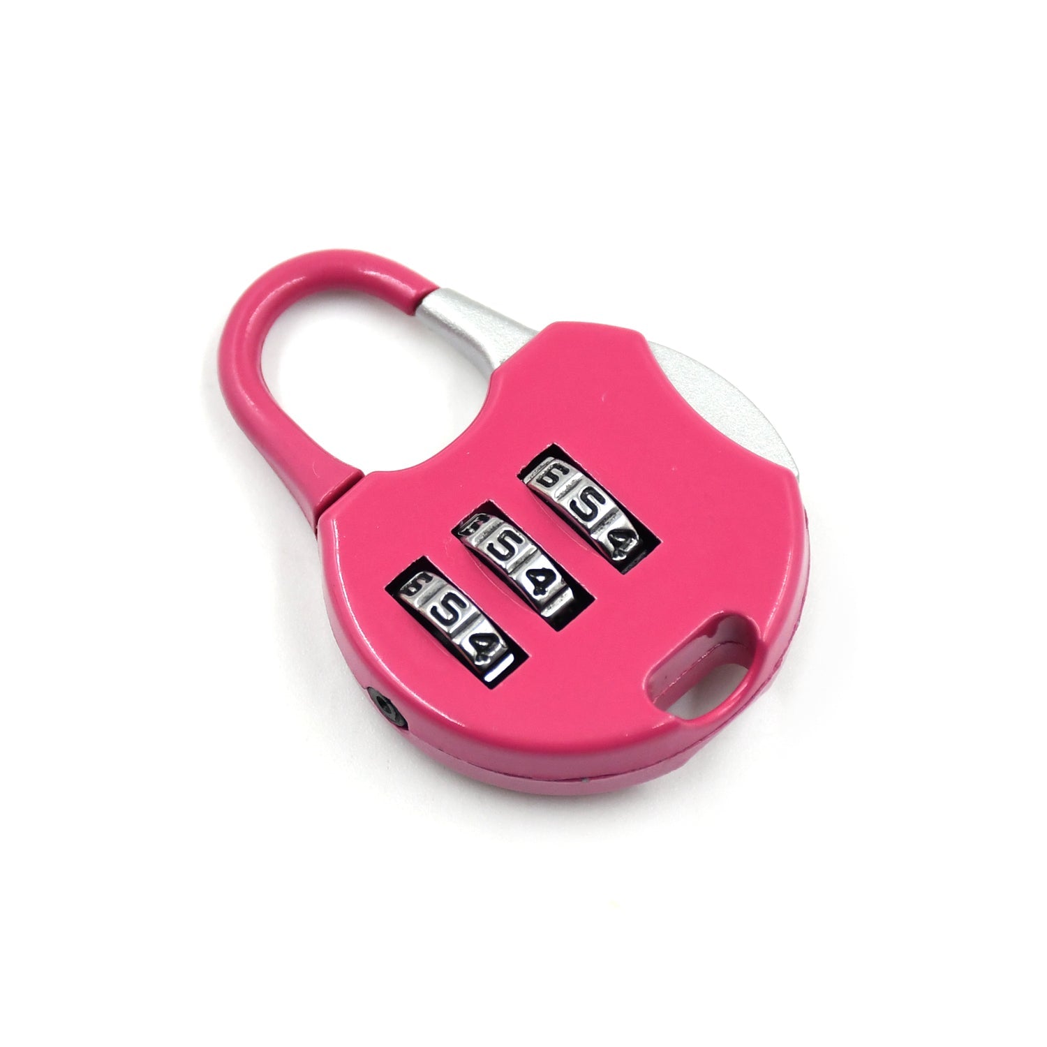 3-Digit Travel Combination Lock of Zinc Alloy, Small Safe Combination Padlock Resettable Number Lock Small Colorful Code Locks for Lockers Suitcases Luggage With Safety Lanyard Spring Coil Wire Disc Brake Lock Reminder Cable - Bhavnagar Deodap