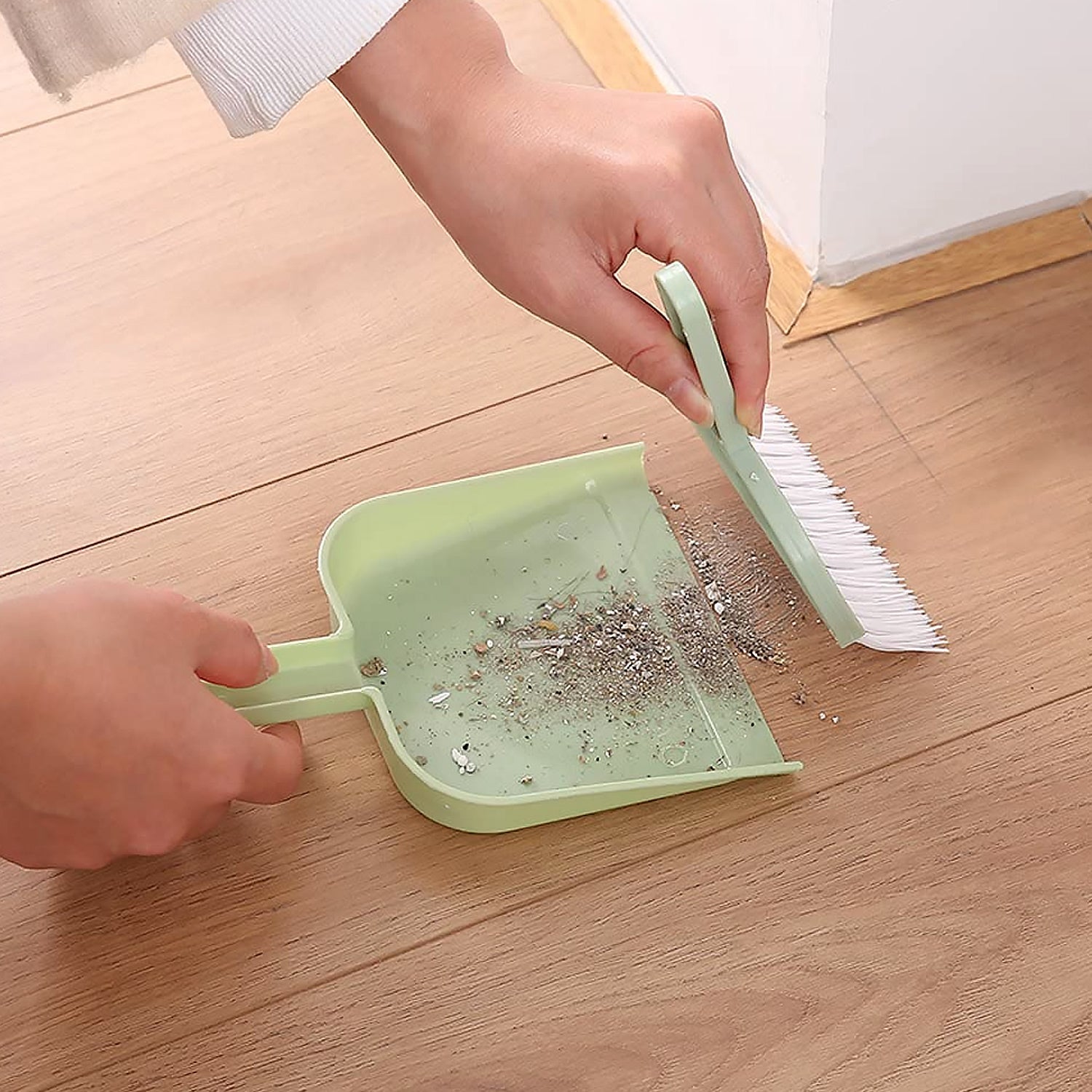Mini Dustpan Supdi with Brush Broom Set for Multipurpose Cleaning - Bhavnagar Deodap