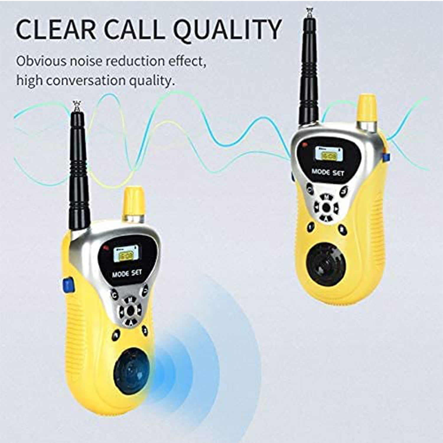 Walkie Talkie Toys for Kids 2 Way Radio Toy for 3-12 Year Old Boys Girls, Up to 80 Meter Outdoor Range - Bhavnagar Deodap