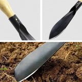 Heavy Duty Gardening Trowel with Wooden Handle (1 Pc)