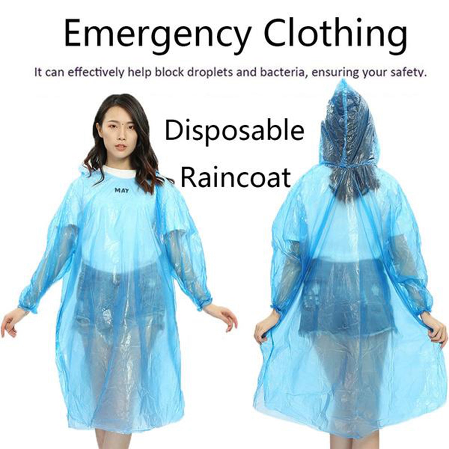 Disposable Easy to Carry Raincoat - Bhavnagar Deodap