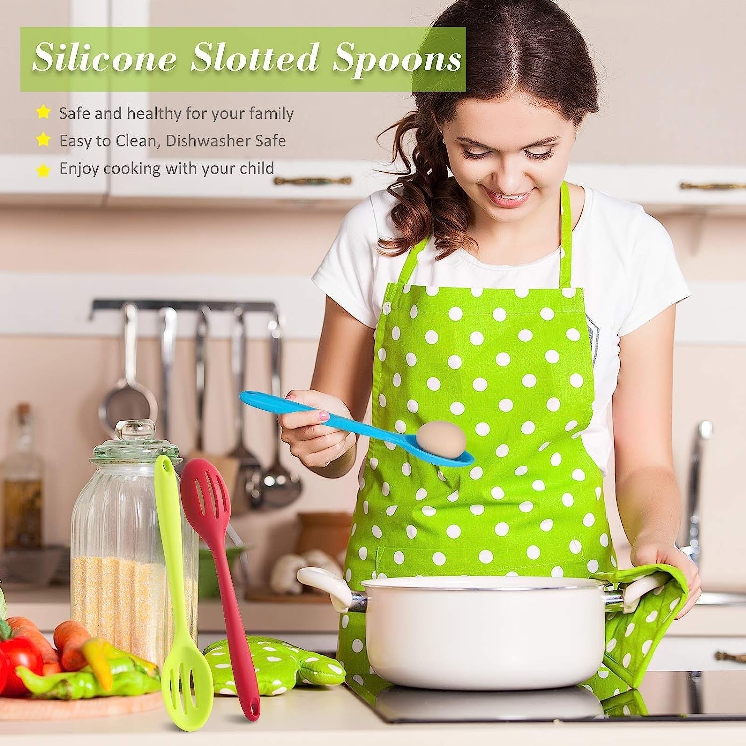 Silicone Cooking Cookware Heat-Resistant Kitchen Utensils Cookware Kitchenware (27cm) - Bhavnagar Deodap