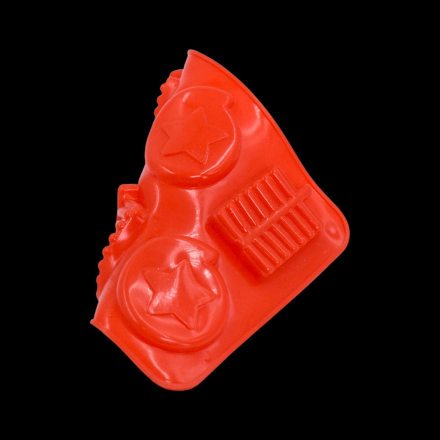 6 Cavity Silicone Mold Tray: Perfect for Chocolates, Cakes & More! - Bhavnagar Deodap