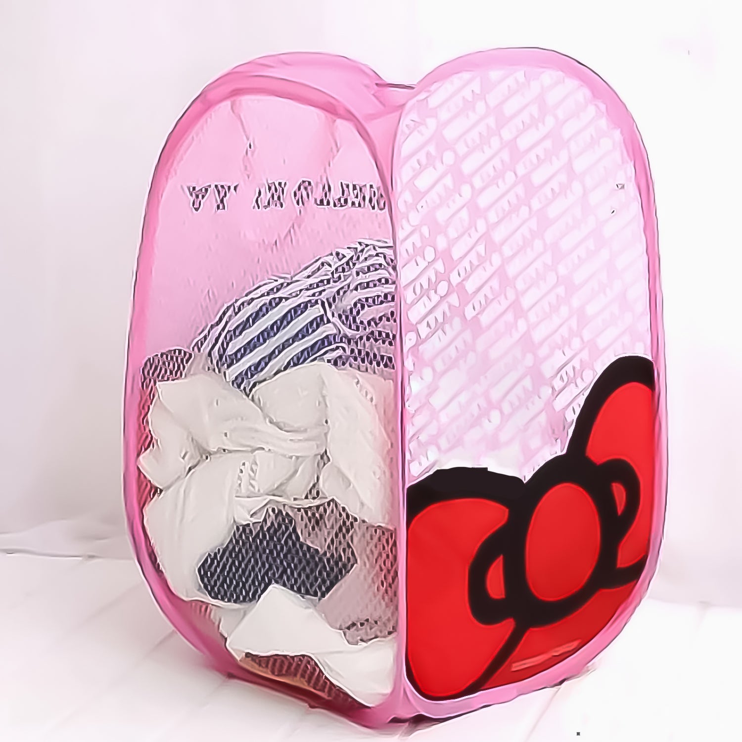 Print Waterproof Canvas Laundry Bag - Bhavnagar Deodap