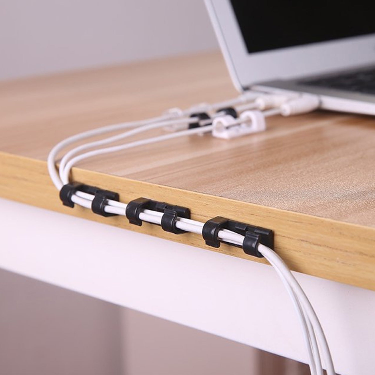 Cord Clips for Car, Office and Home (20 Pcs Set) - Bhavnagar Deodap