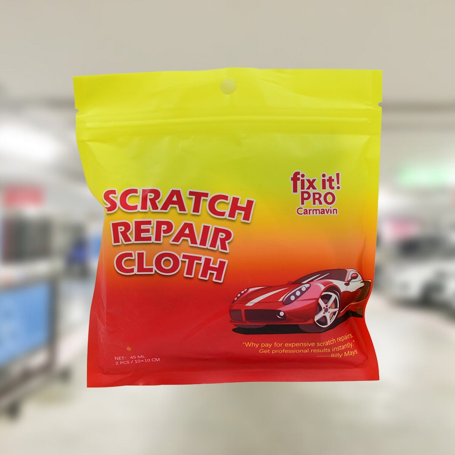 Nano Magic Car Scratch Remover Cloth, Multipurpose Scratch Repair Cloth, Cloth for Car Paint Scratch Repair, Easy to Repair Slight Scratches on the Surface Polishing Repeatable Use for All Kinds of Car (45 ML Repair Solution, 2 Gloves, 2 nano Cloth) - Bhavnagar Deodap