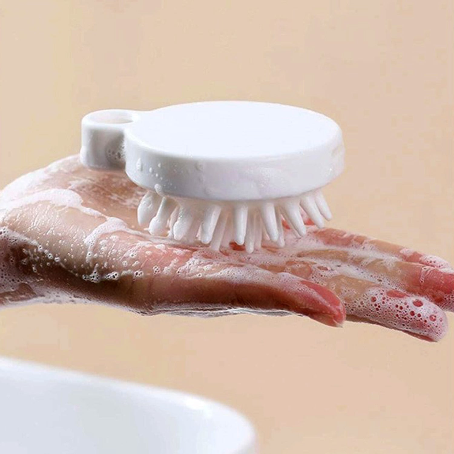 Comb Scalp Massage Brush, Hair brush, Hair Comb, Shower Brush, Bath Massage Brush, Small Portable Brush Washable Massage Comb Bath Shampoo Massages Effectively Remove Loose Short Hair - Bhavnagar Deodap