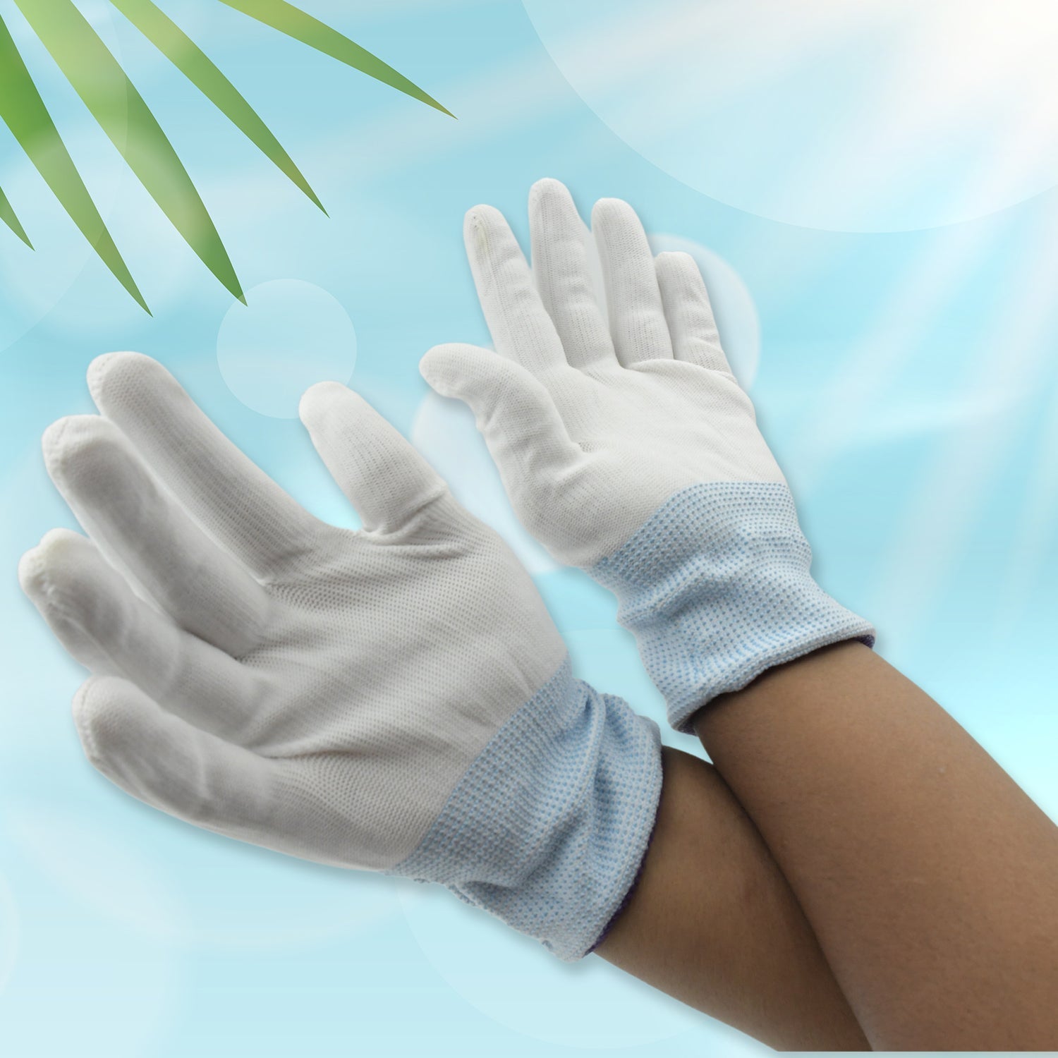 Small 1 Pair Cut Resistant Gloves Anti Cut Gloves Heat Resistant, Nylon Gloves, Kint Safety Work Gloves High Performance Protection. - Bhavnagar Deodap