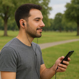 Wired Stereo Earphones with 3.5mm Jack (1 Pc / 1.2m Cable)