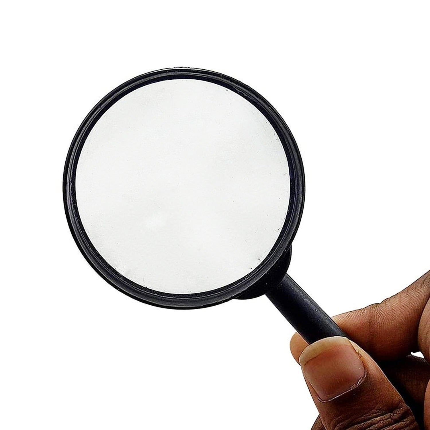 Magnifying glass Lens - reading aid made of glass - real glass magnifying glass that can be used on both sides - glass breakage-proof magnifying glass, Protect Eyes, 75mm & 50mm (2pc Set) - Bhavnagar Deodap