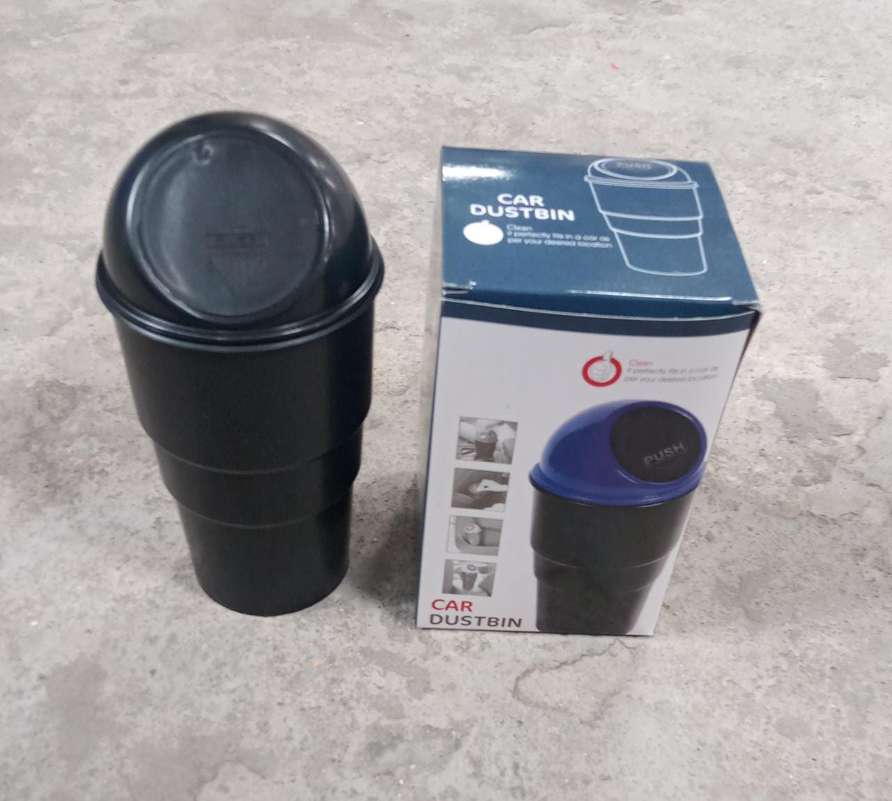 Car Dustbin / Mini Car Trash Bin / Car Ashtray - Bhavnagar Deodap