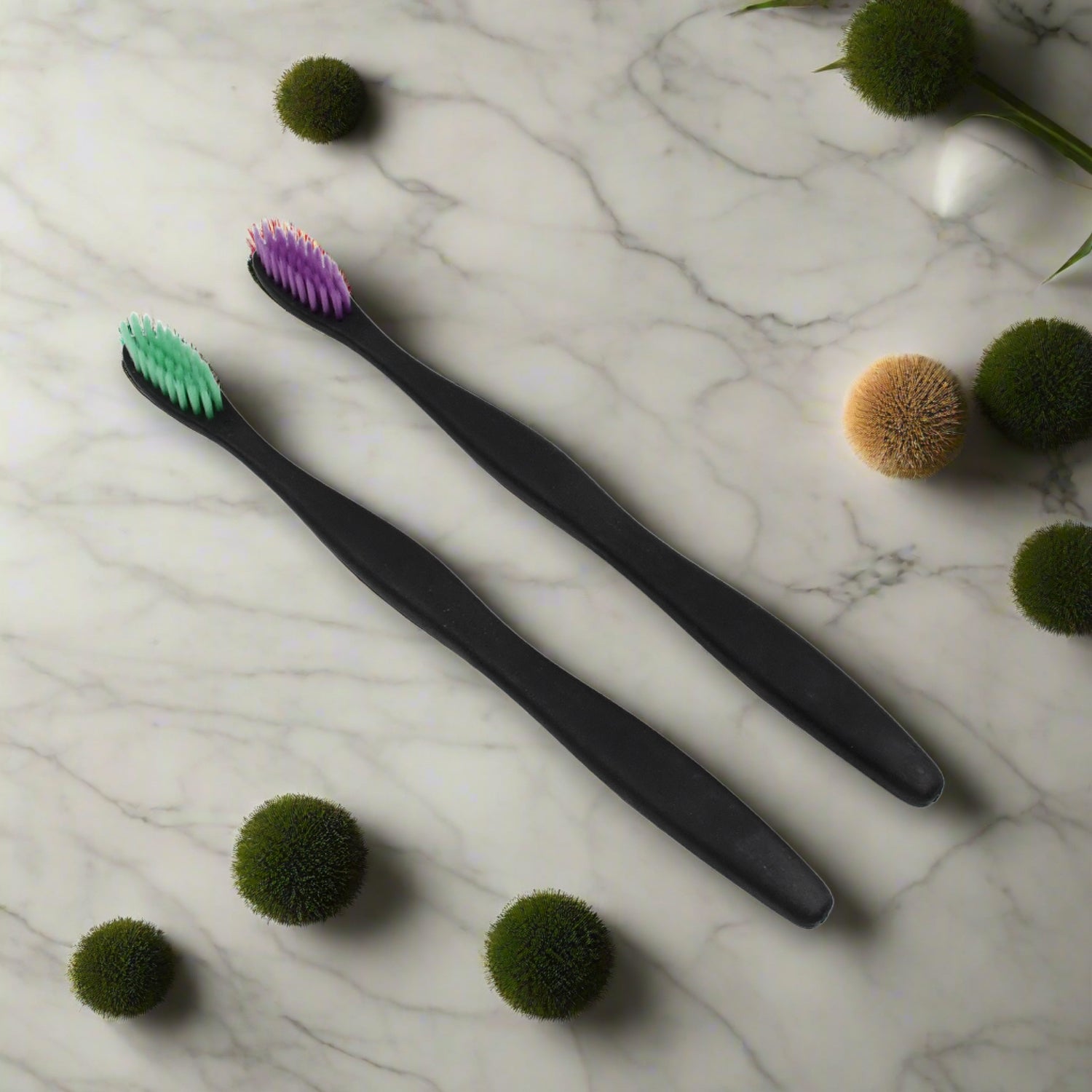 Soft Toothbrush With Plastic Round Box for Men and Women, Kids, Adults Plastic Toothbrush (15 pcs Set / Mix Color) - Bhavnagar Deodap