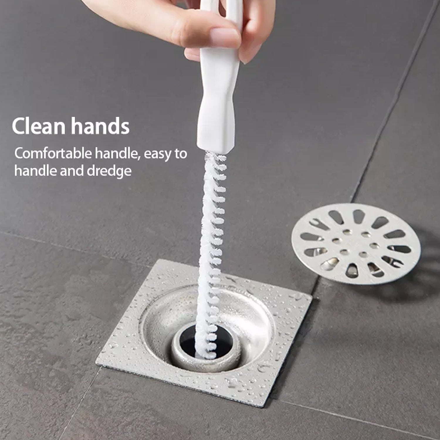 One Tool for All Drains! Kitchen, Sink, Shower Clog Remover (47cm) - Bhavnagar Deodap