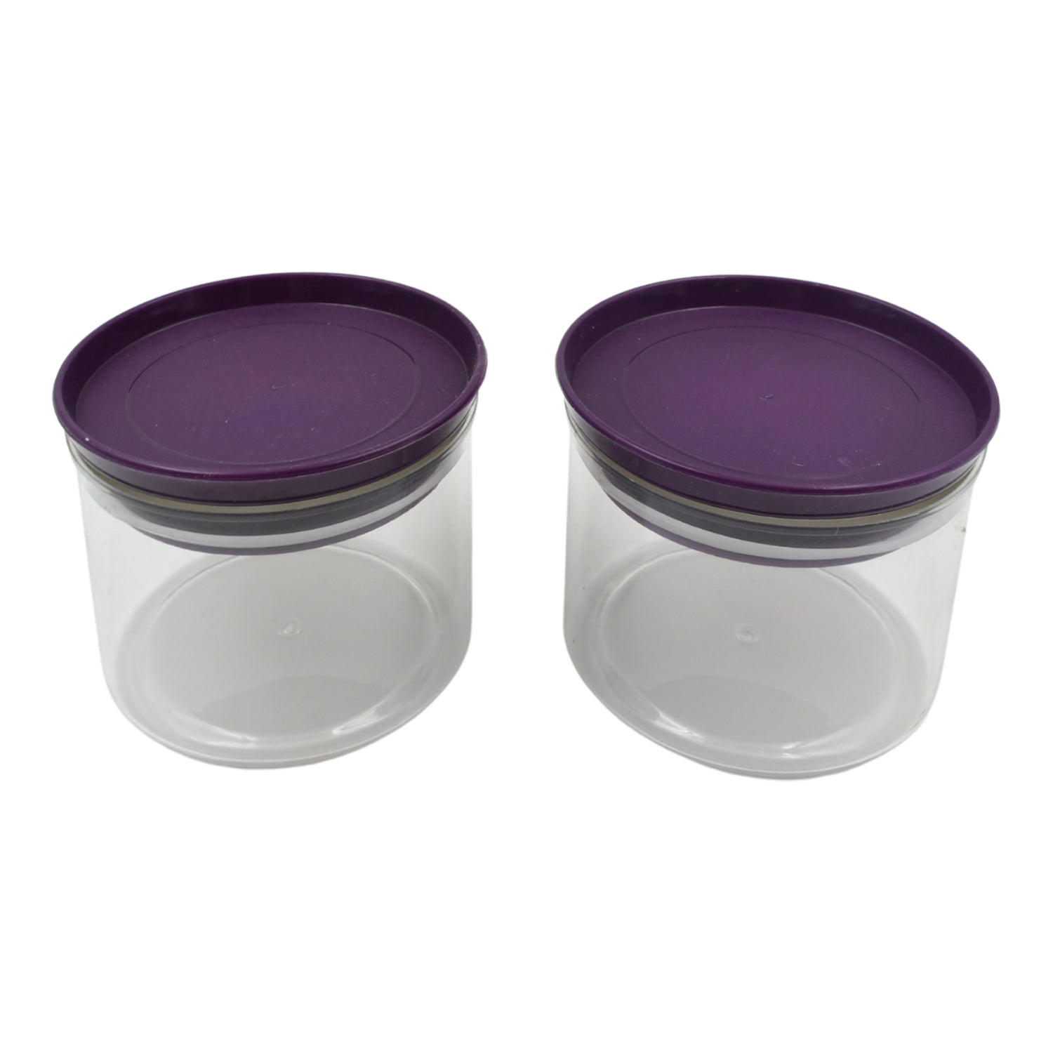 Air Tight & Unbreakable Kitchen Jar Set Food Storage Containers for Dry Fruits, Spices, Snacks, Pulses (2 Pcs Set) - Bhavnagar Deodap