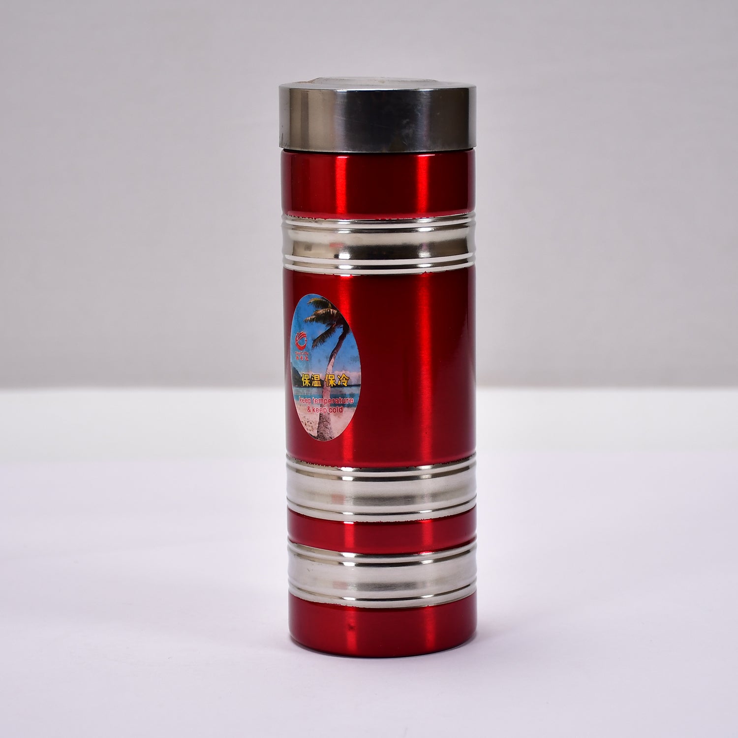 Mini Stainless Steel Water Bottle Bottle 380Ml For School  & Home Use - Bhavnagar Deodap