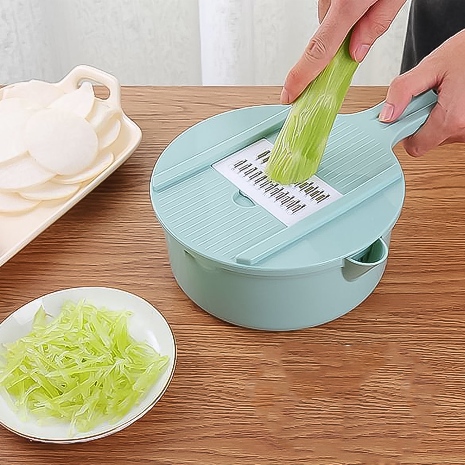 6 in 1 Vegetable Slicer Blades (1 Set) - Bhavnagar Deodap