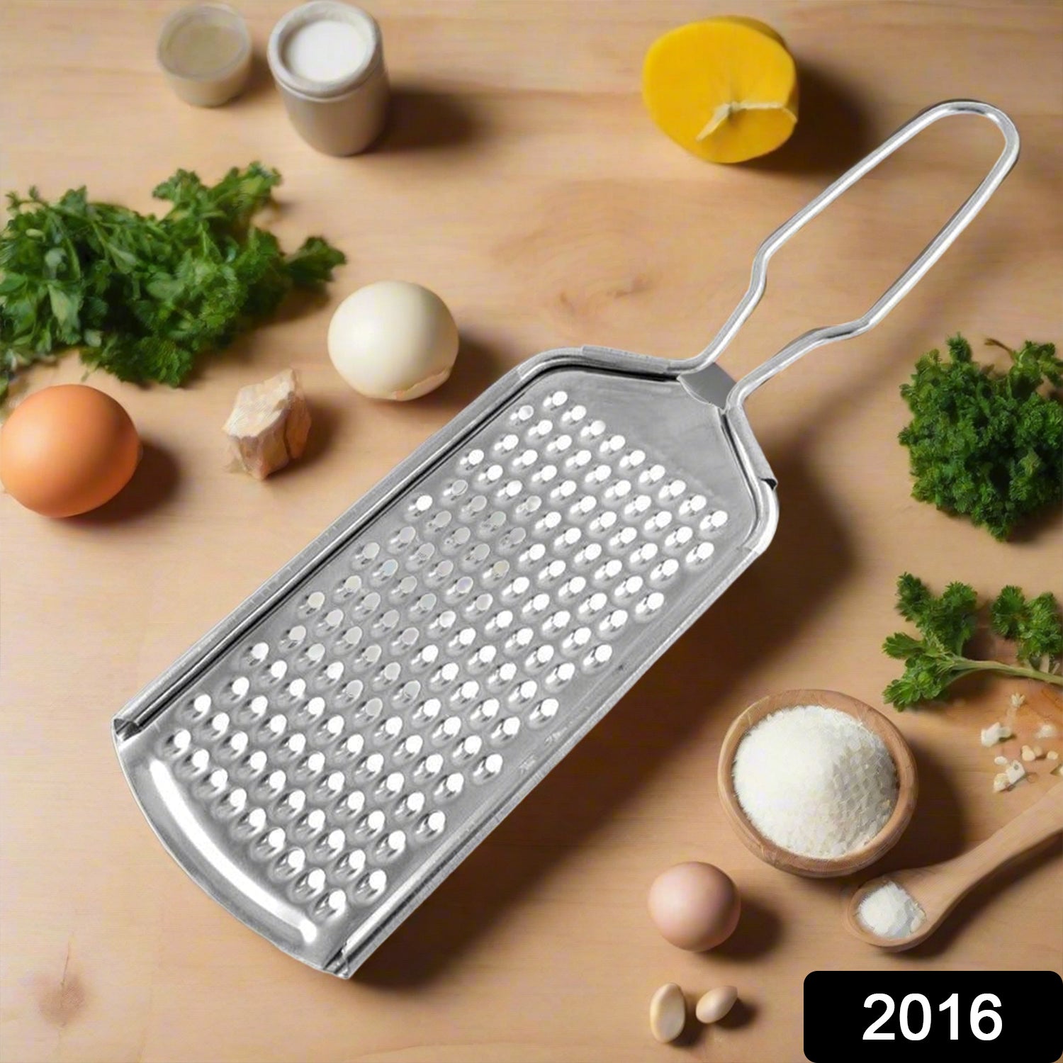 2016_Stainless Steel Grater Nutmeg Cheese Citrus Zest Zester Grater - Bhavnagar Deodap