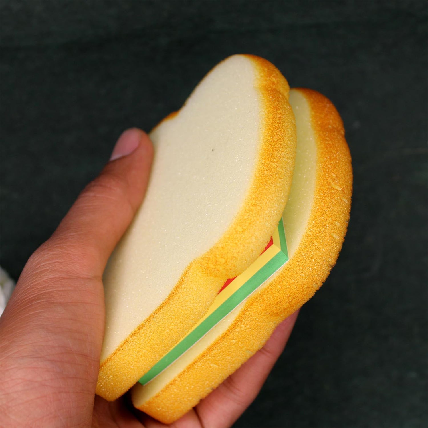 Sandwich Shaped Note  /  Sticky Notes  /  Memo Notes, Unique Mini Notes (Multicolor) - Bhavnagar Deodap