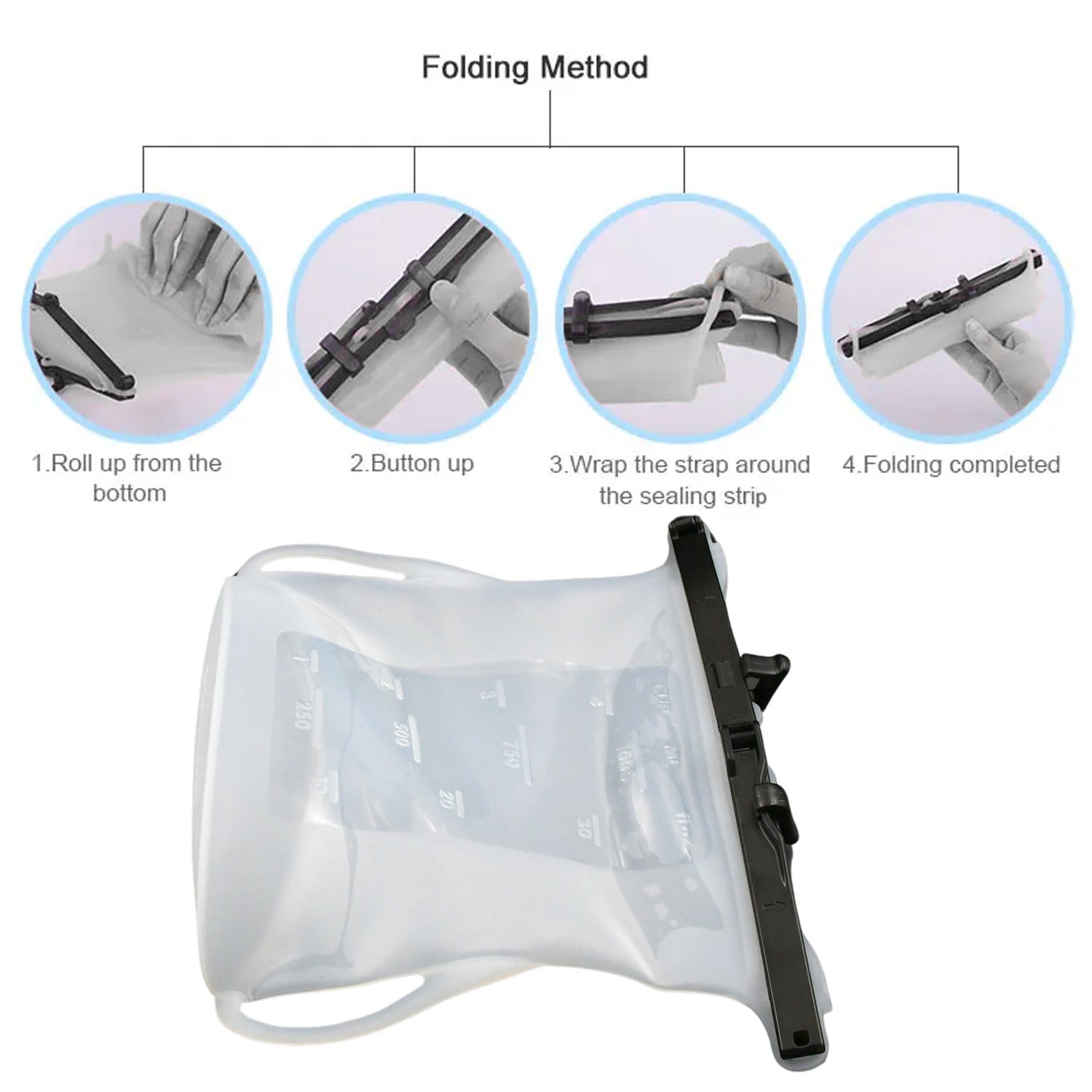 Reusable Silicone Food Storage Bag Set Leakproof Lock Reusable Flat Bottom Freezer Bags, Sandwich Bags, Silicone Food Grade Kids Snack Bags, BPA Free Microwave Dishwasher Safe (1 Pc) - Bhavnagar Deodap
