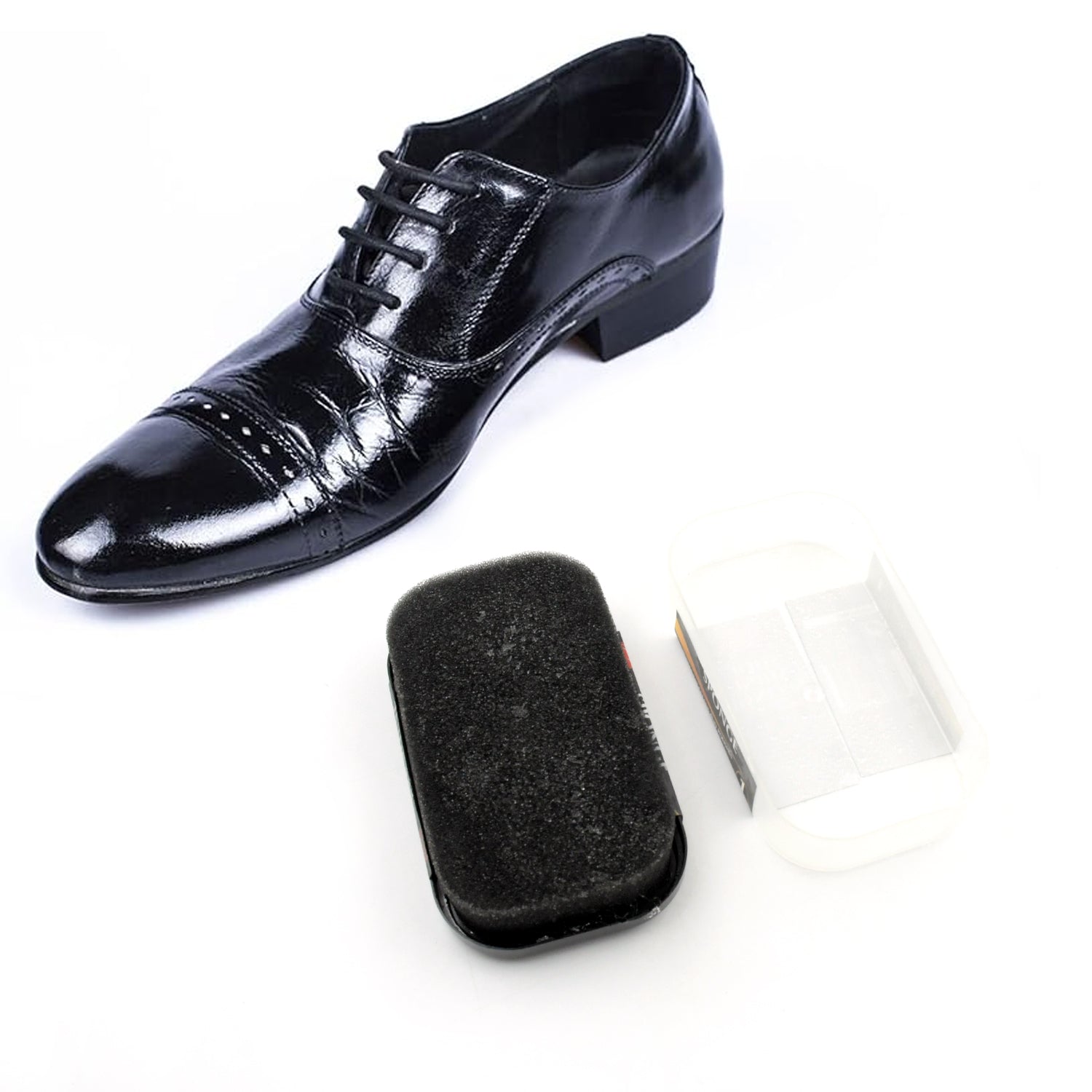 Shoe Shiner and Shoe Polish For All Colours Leather Shoes, Formal Shoes, Oxford Shoes & Dress Shoes (1 Pc) - Bhavnagar Deodap