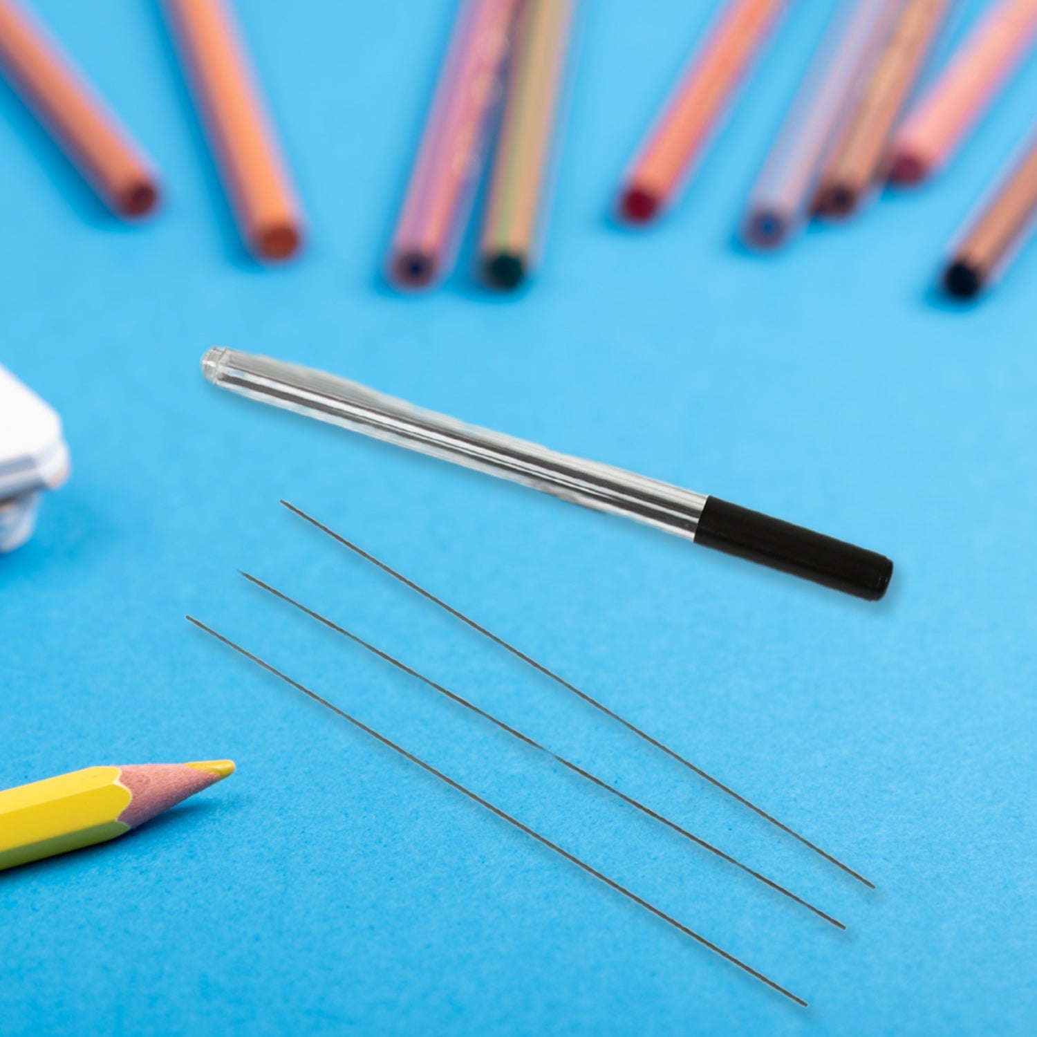 SMART PENCIL INTELLIGENT AUTO FEEDING MECHANICAL PENCIL. NO CLICKING NO LEAD BREAKING - Bhavnagar Deodap