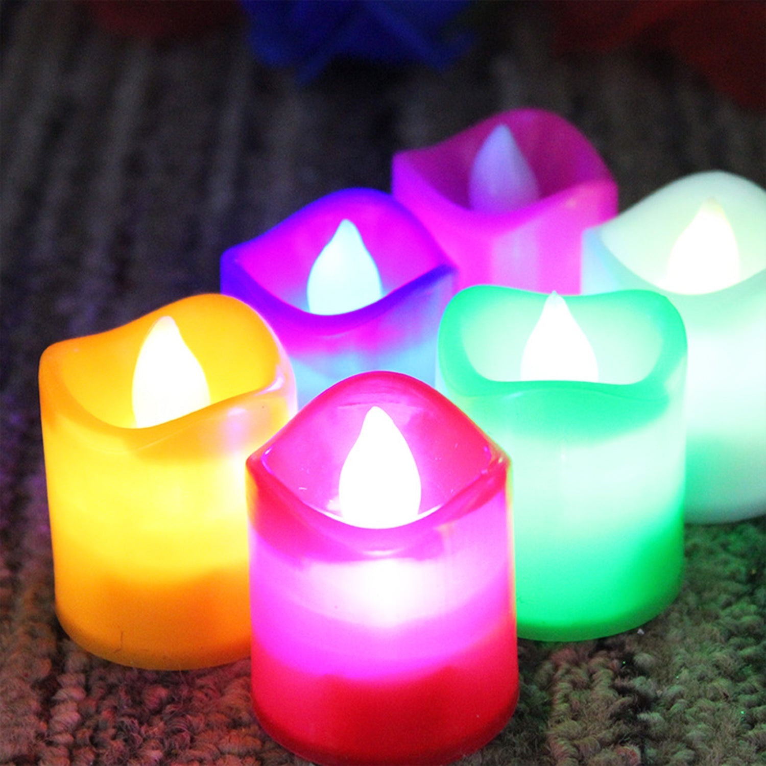 BATTERY OPERATED CANDLE IDEAL FOR PARTY.