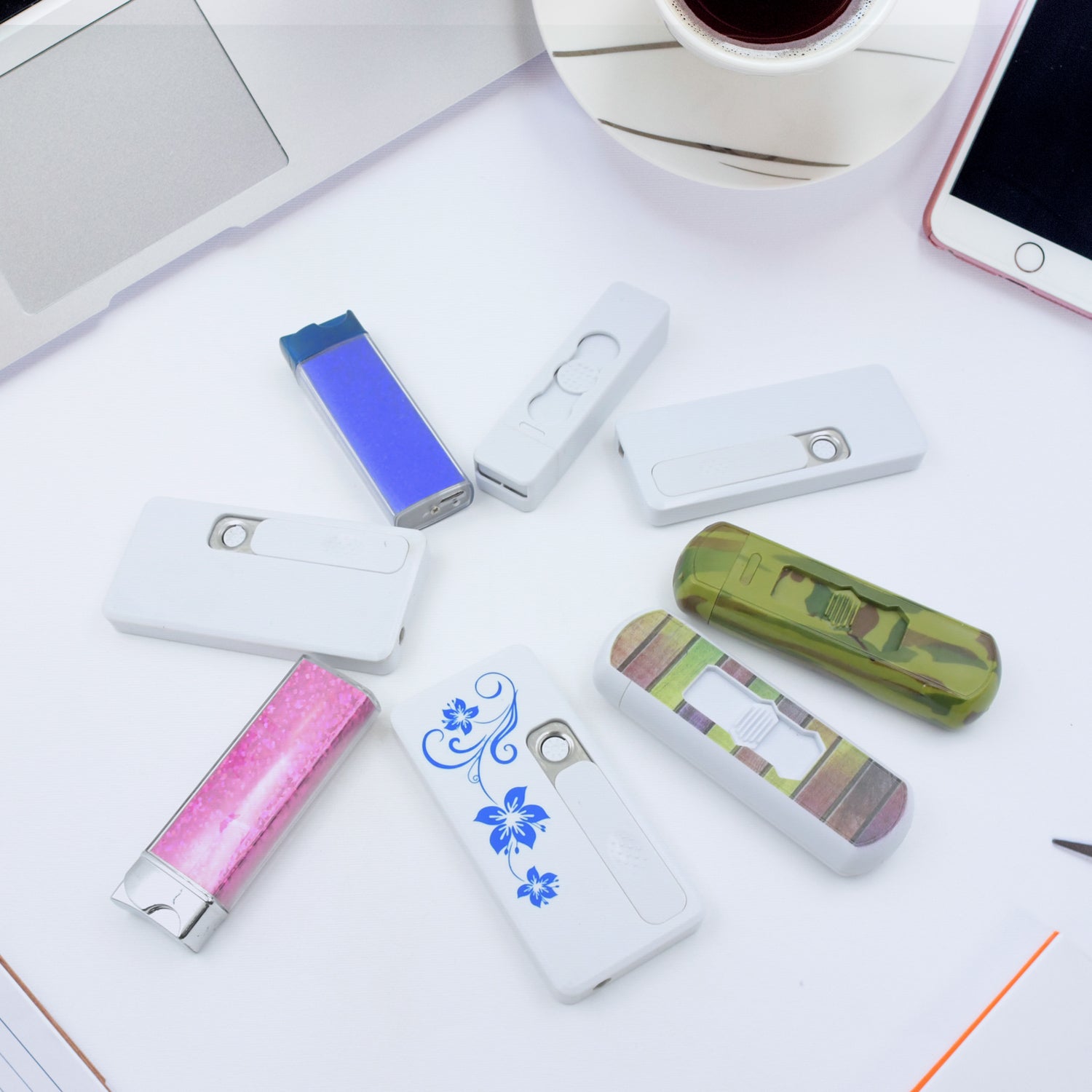 Stylish Electric USB Lighter for Men & Women (Rechargeable, Windproof) - Bhavnagar Deodap