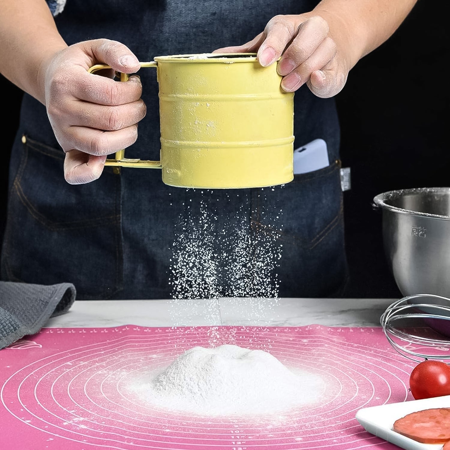 Rolling Baking Mat with Measurements (65×45 Cm) - Bhavnagar Deodap