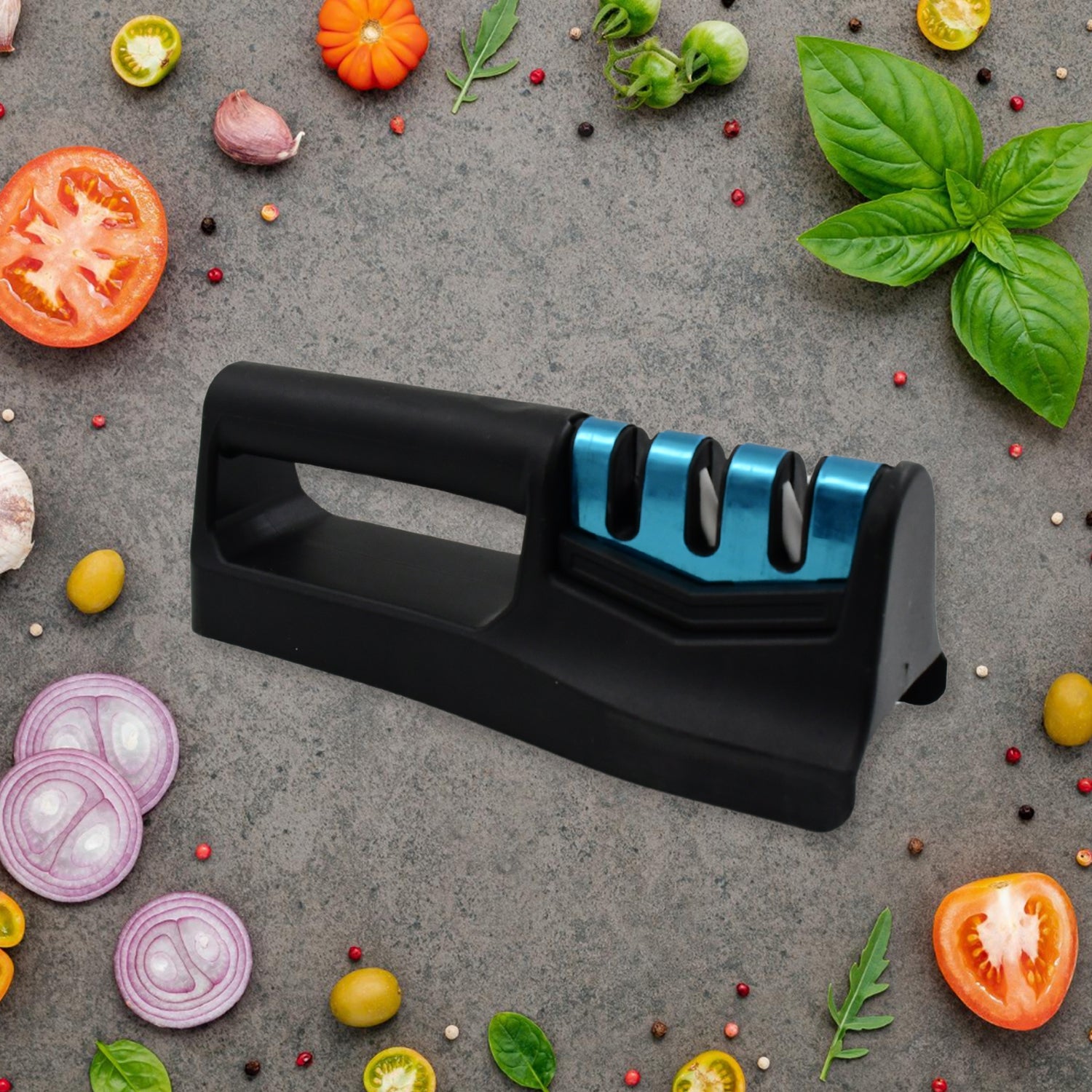 Knife Sharpener for Chefs & Serrated Knife (9in1) - Bhavnagar Deodap