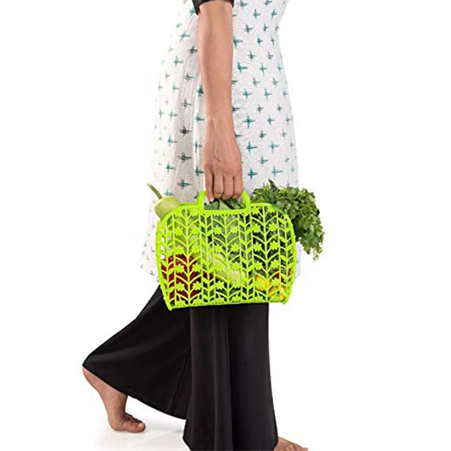 Fruit & Vegetable Storage Basket (3 Pcs Set / Multicolor)
