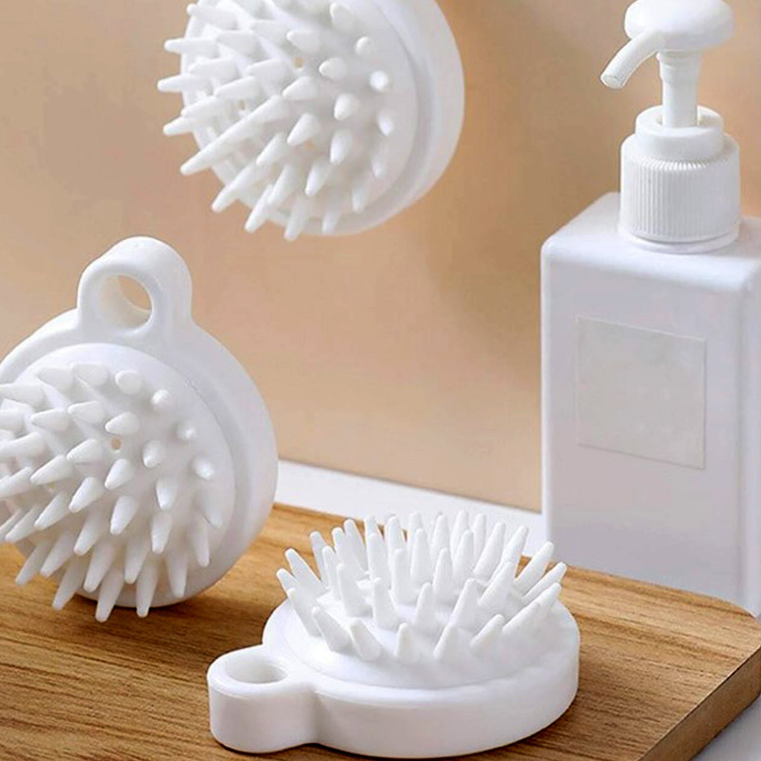 Comb Scalp Massage Brush, Hair brush, Hair Comb, Shower Brush, Bath Massage Brush, Small Portable Brush Washable Massage Comb Bath Shampoo Massages Effectively Remove Loose Short Hair - Bhavnagar Deodap