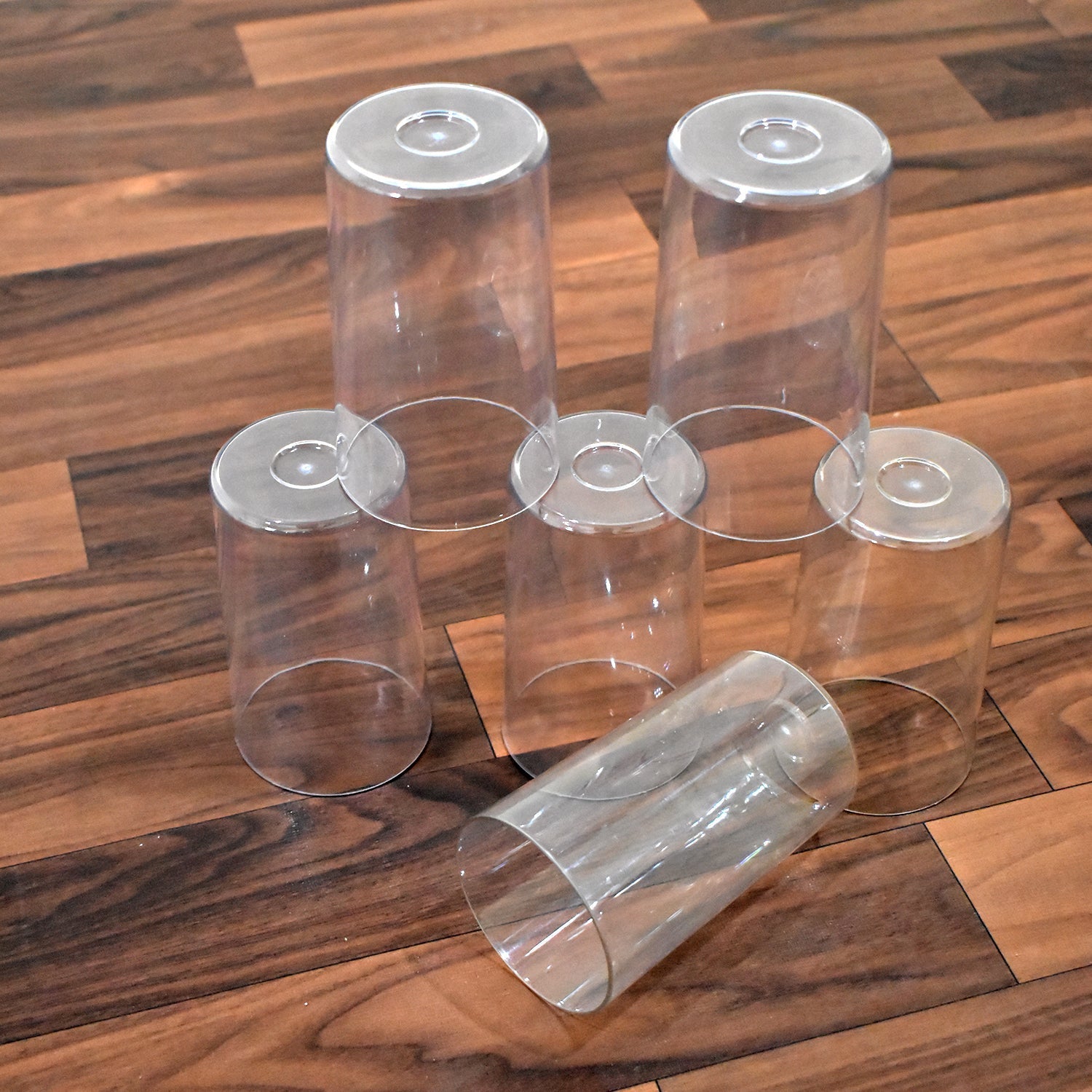 Ganesh Classic Plastic Glass Set of-6 (Each Glass 350ml) - Bhavnagar Deodap
