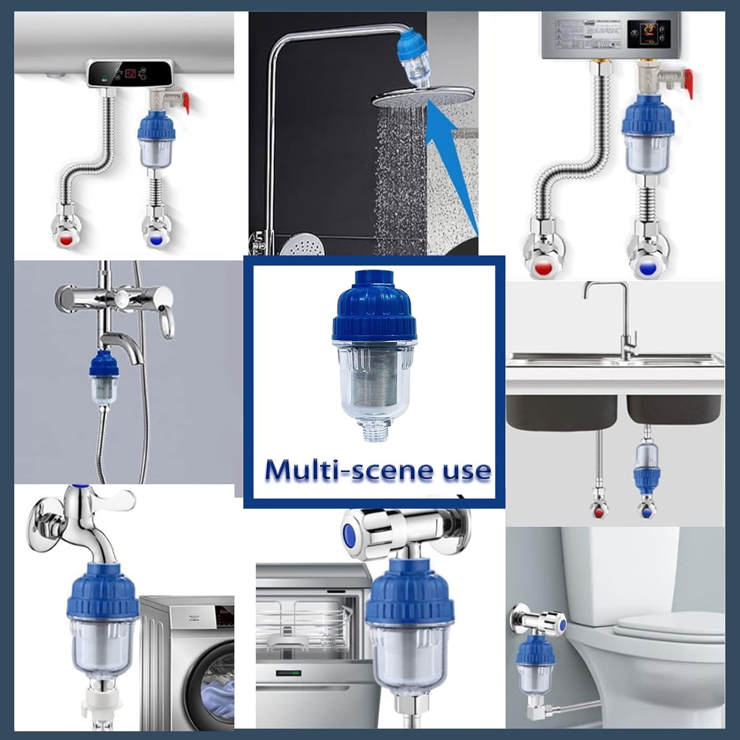 Hard Water Shower Filters, Shower head Filters (1 Pc) - Bhavnagar Deodap