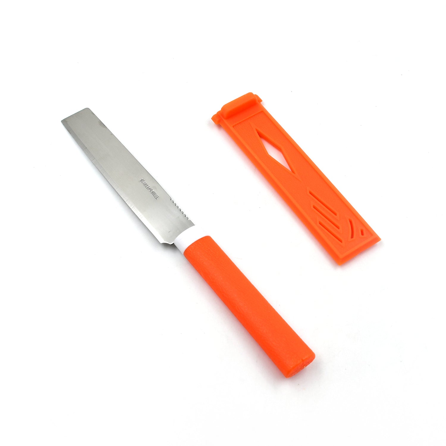 Stainless Steel Knife For Kitchen Use, Knife Set, Knife & Non-Slip Handle With Blade Cover Knife - Bhavnagar Deodap