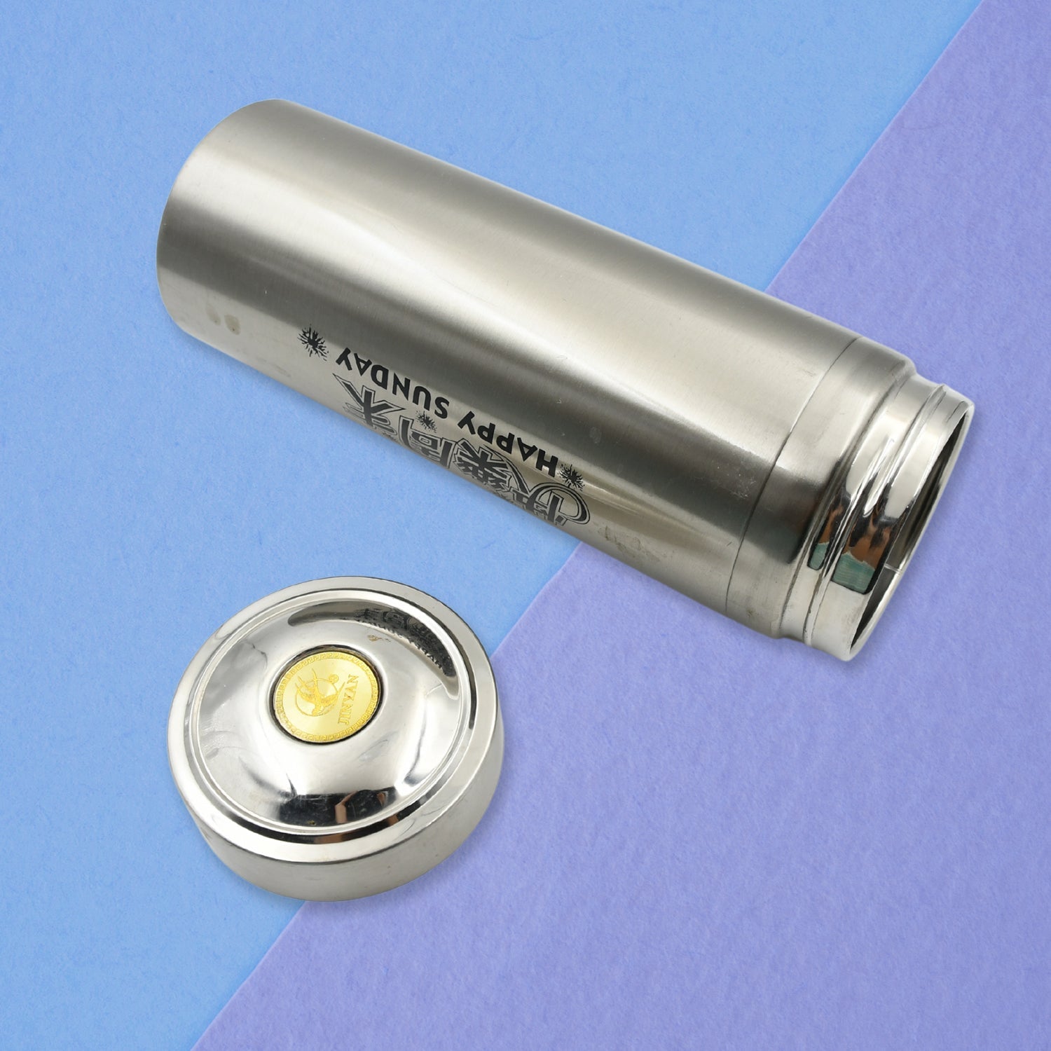 Reusable Leak-Proof Thermos steel for Home Office Gym Fridge Travelling (800 ML Approx) - Bhavnagar Deodap