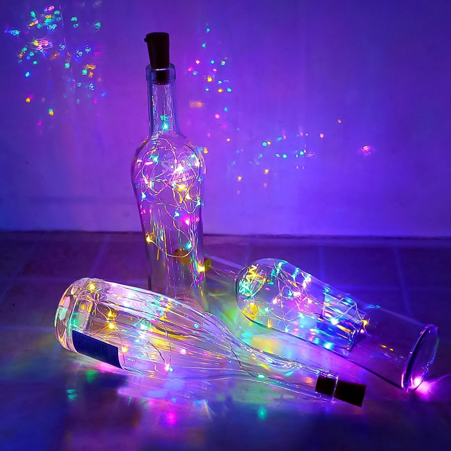 Multi LED / 2M Cable Length Copper Wire Battery Operated (Multicolor Light / 1 Pc) - Bhavnagar Deodap