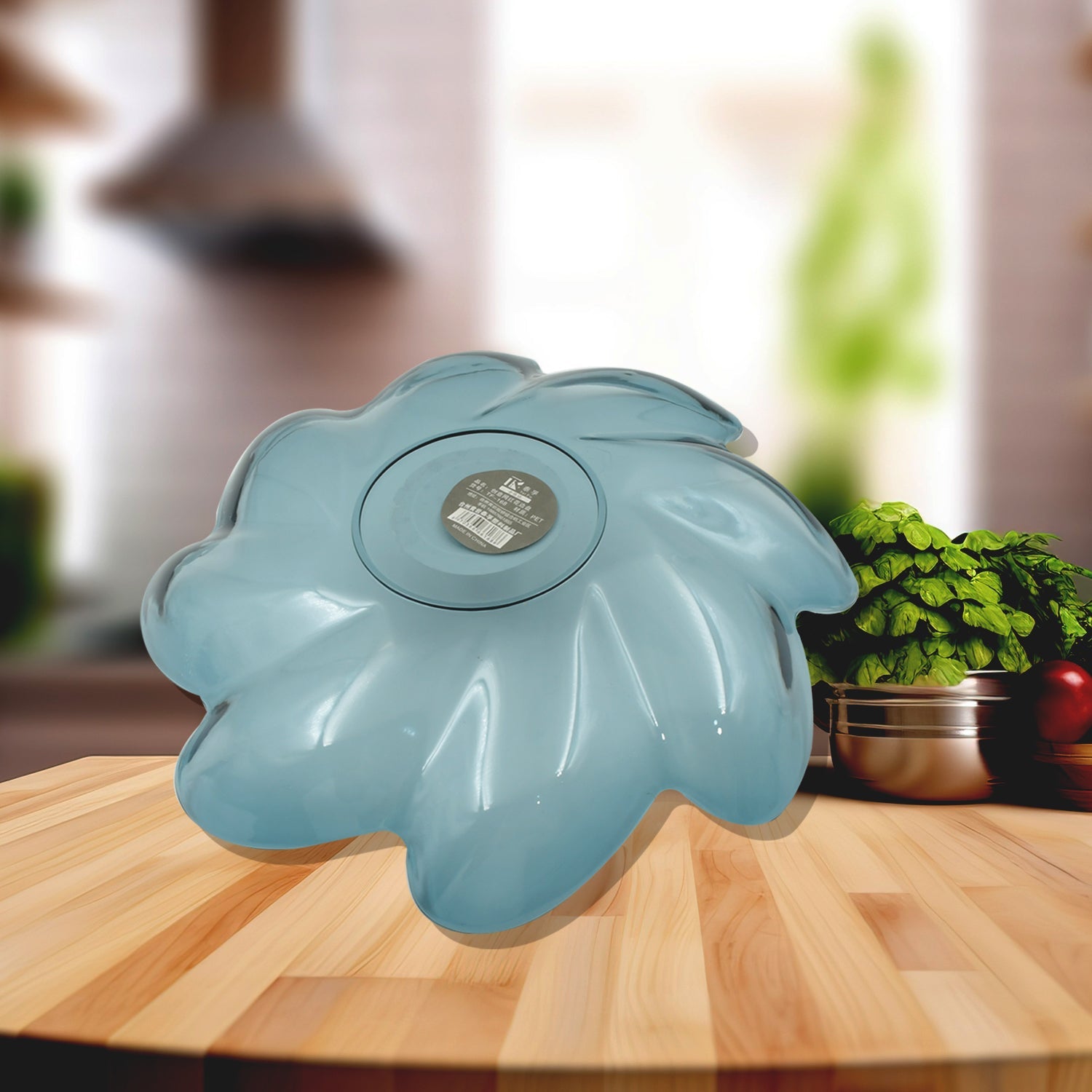 Flower Shape Plastic Dinner / Fruit Plate  / Tray / Snacks / Breakfast Plate friendly Plastic Plate for Kids Party Supplies Birthday Holiday Party Dinnerware Supplies (1 Pc) - Bhavnagar Deodap