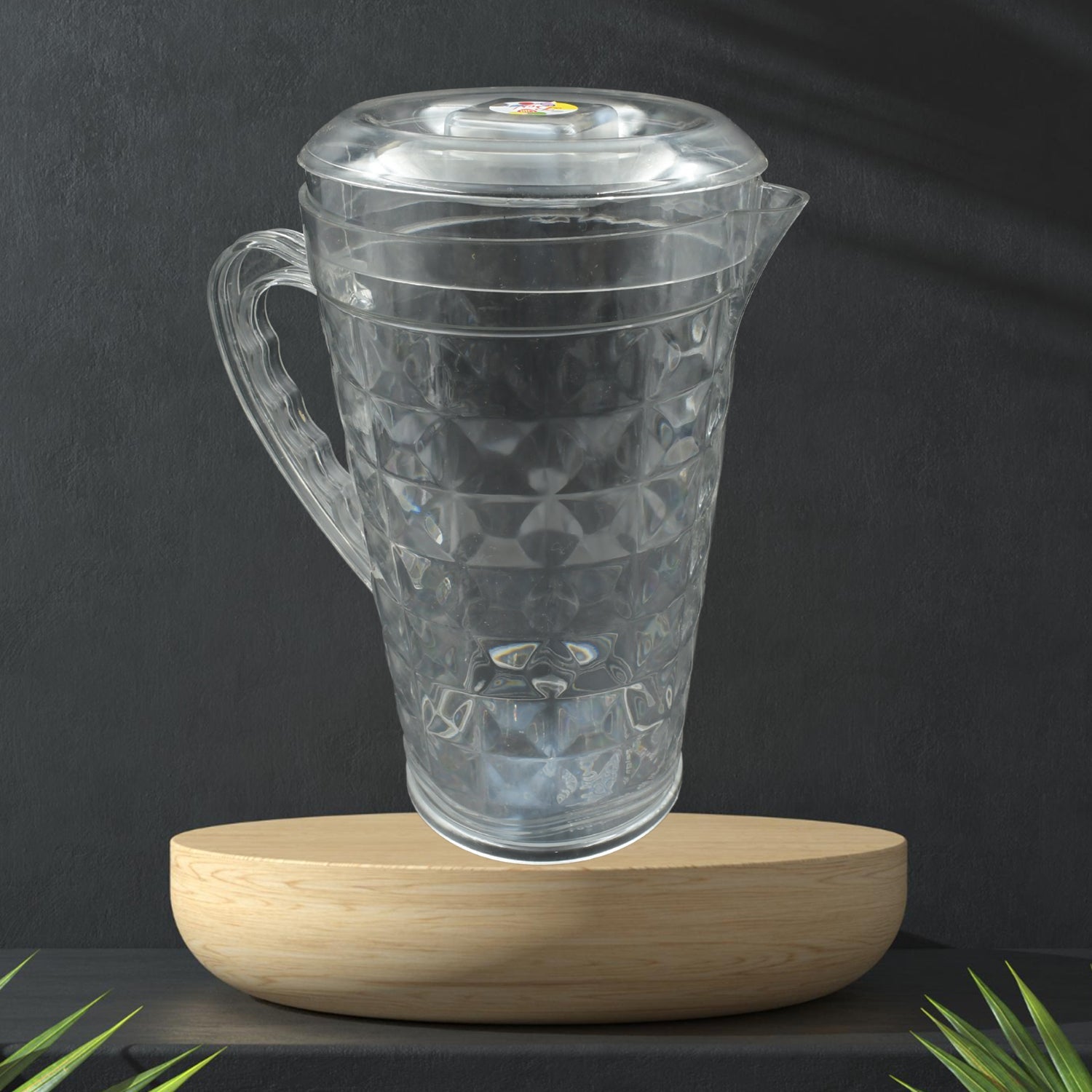 Mocktail Pet Jug  Plastic Jug With lid, Drinking Beverage Jag, Transparent Tableware  Reusable BPA Free, Plastic Water jug for Home use, Perfect for Home, Restaurants - Bhavnagar Deodap