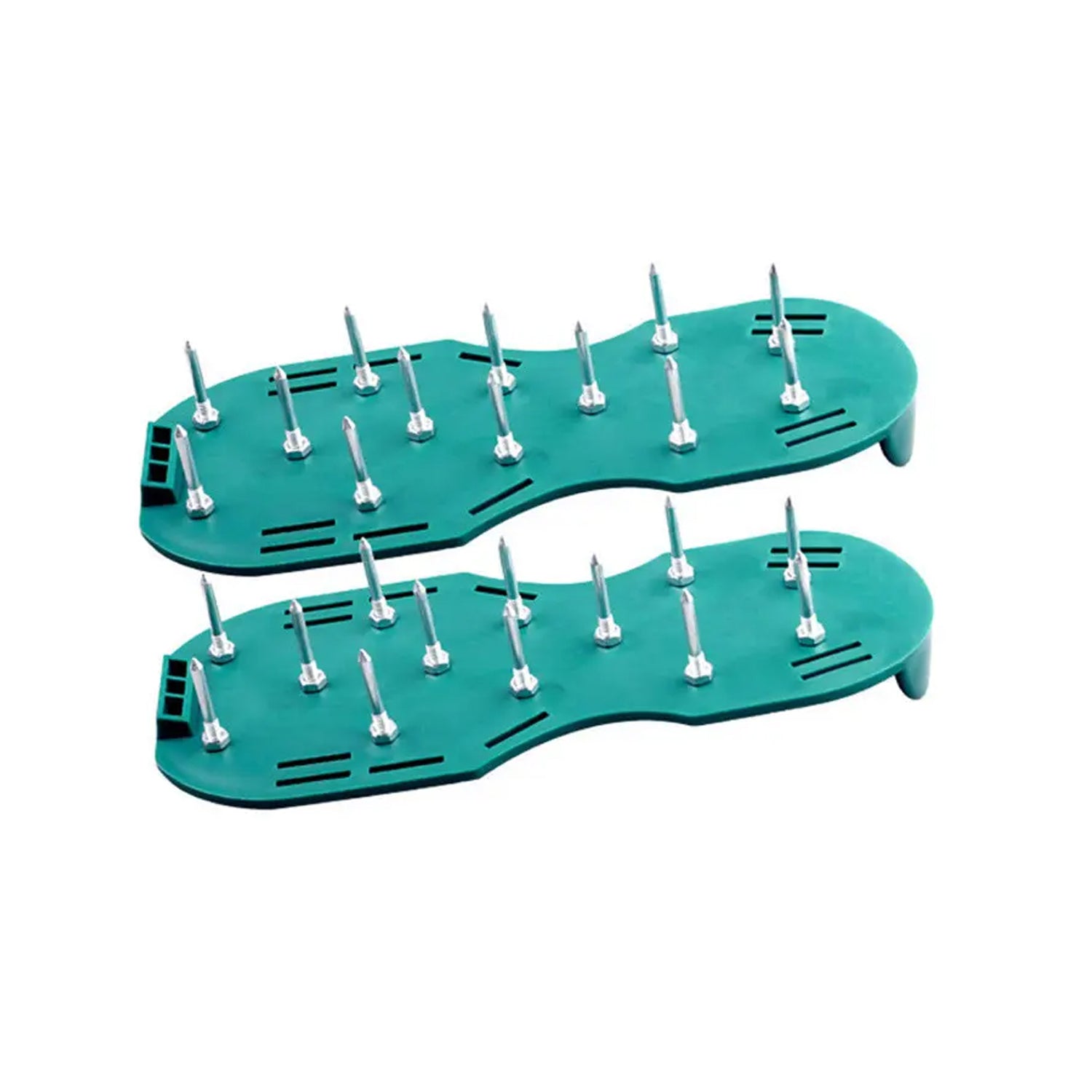 Lawn Aerator Sandals, Garden Grass Aerator Spiked Sandals Green Studded Shoes for Yard Patio Garden Excavation - Bhavnagar Deodap