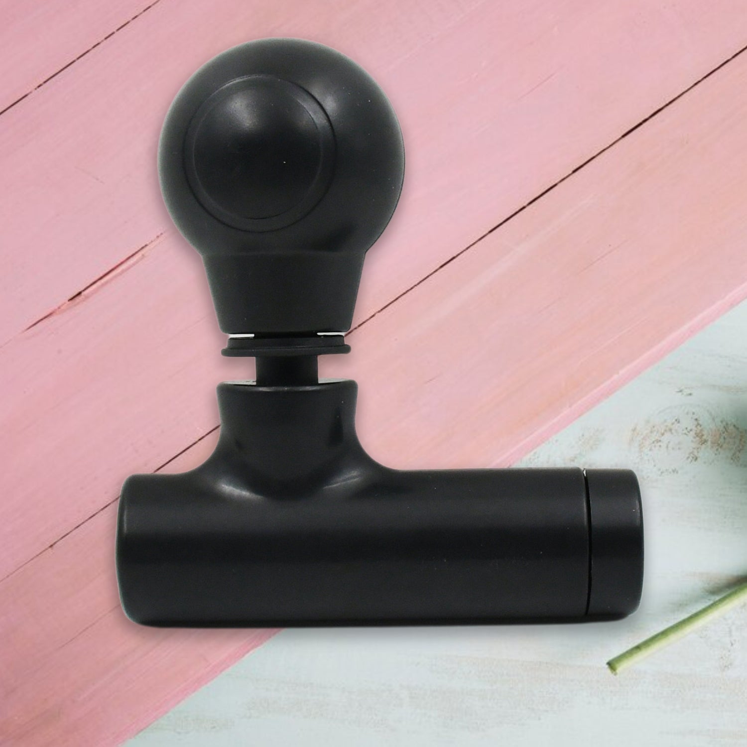 Black Mini Pocket Size Massager, Full Body Massager, Cordless One Button Operation for Body Pain & Relaxation - Bhavnagar Deodap