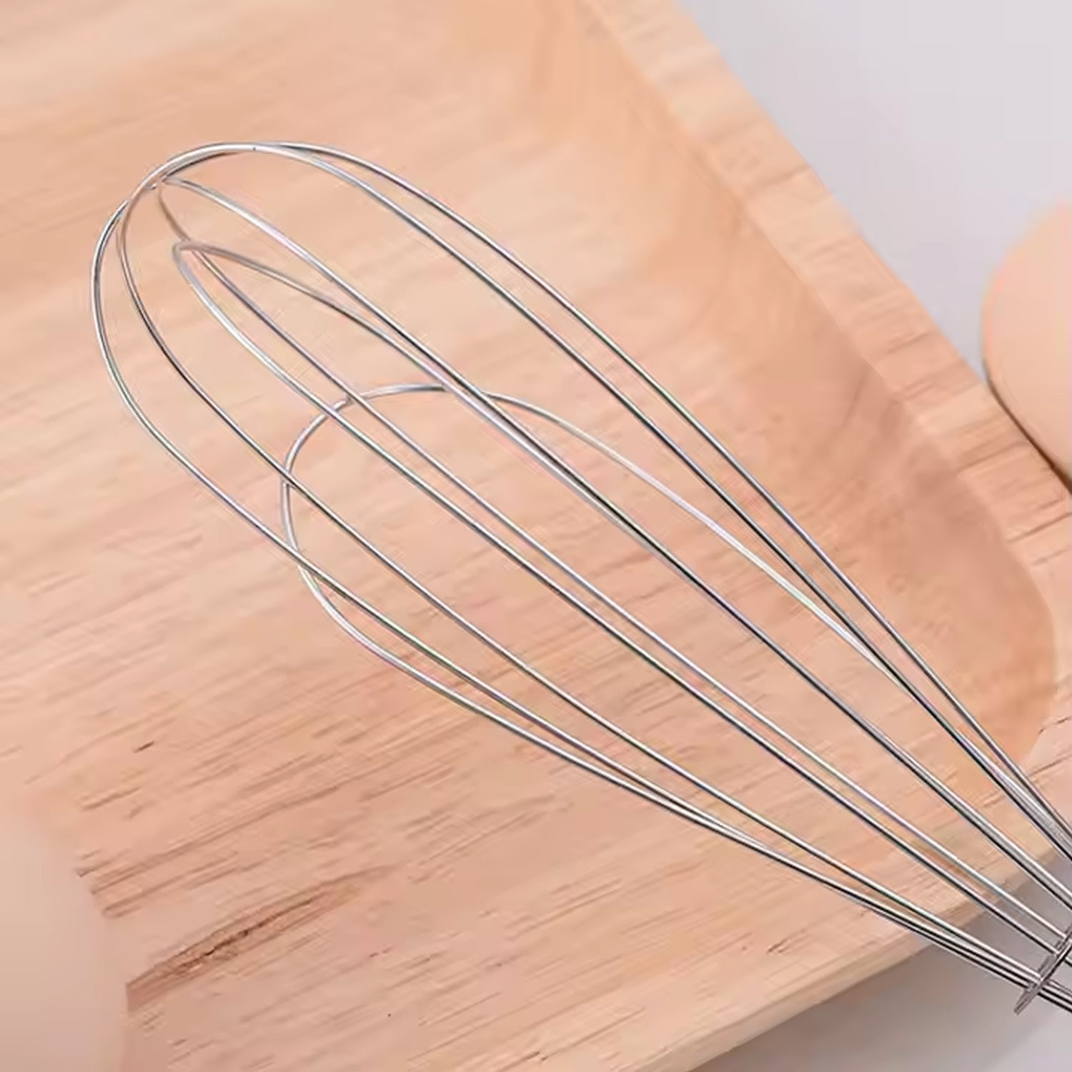 Stainless Steel Manual Milk Frother Egg Whisk Free Egg Separator (1 Pc) - Bhavnagar Deodap