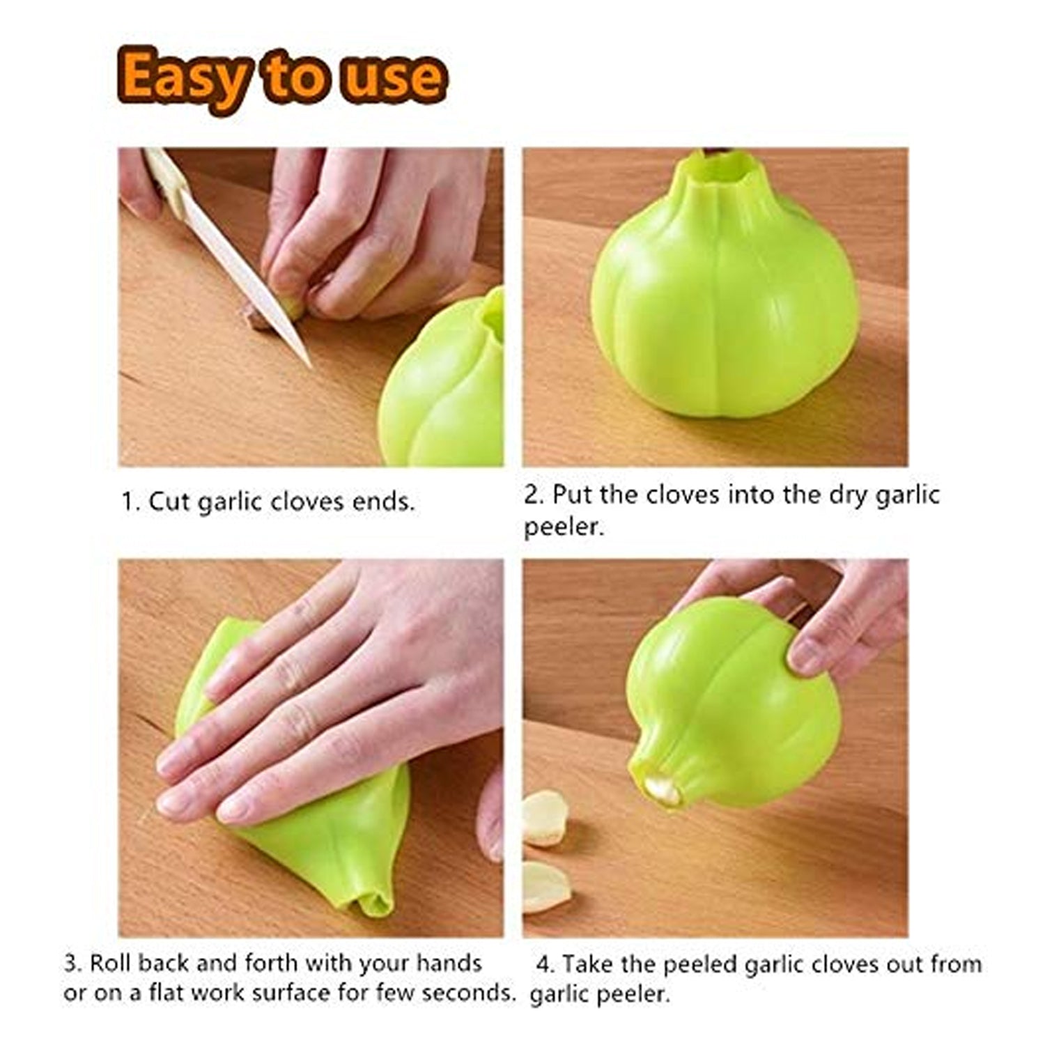 Silicone Ginger Garlic Manual Peeler - Bhavnagar Deodap