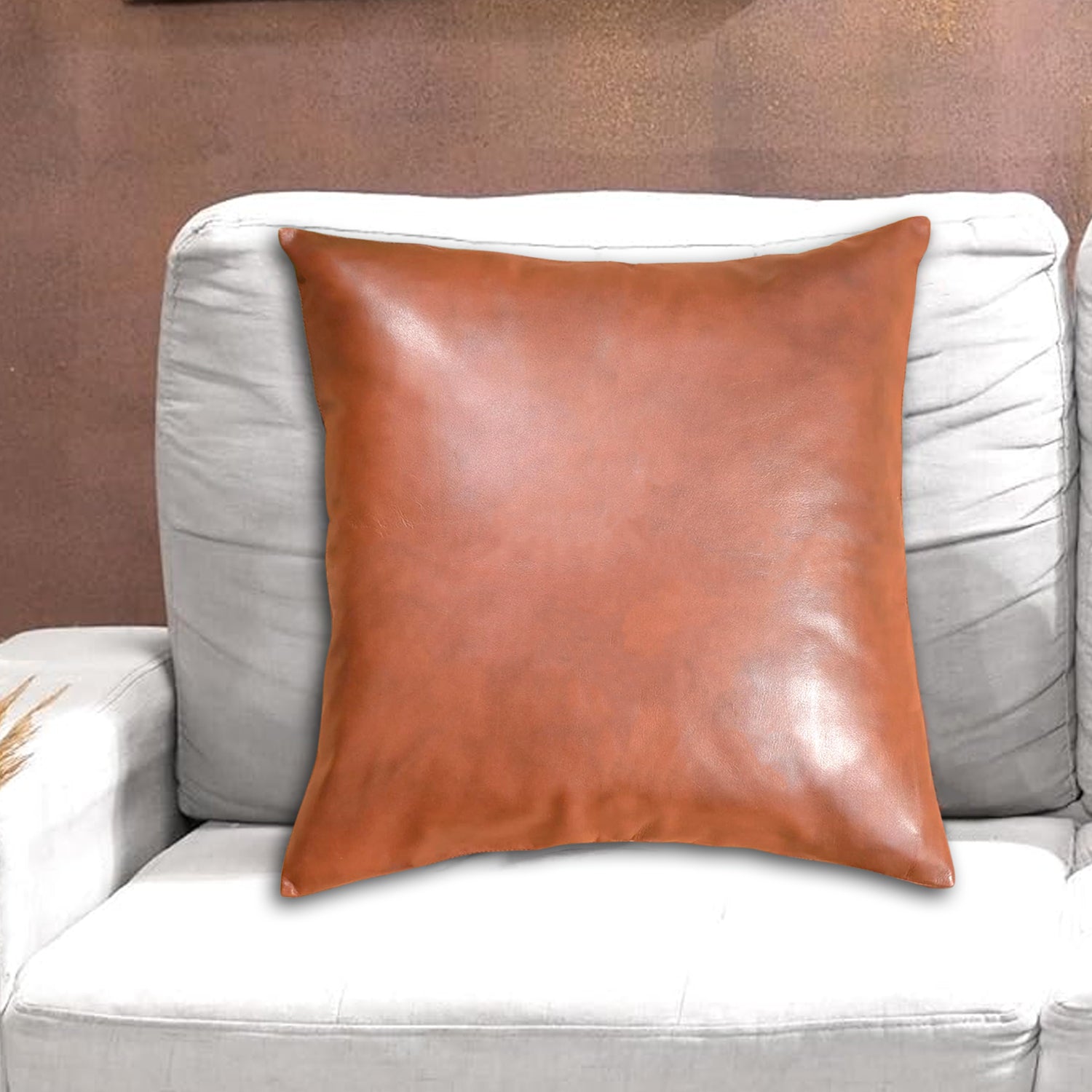 Pillow Covers, Couch Pillows Cover, Soft Decorative Pillow Covers, Pillowcase for Bed Sofa Chair Bedroom Home Farmhouse Decor Living Room Home Decor (38 × 40 CM) - Bhavnagar Deodap