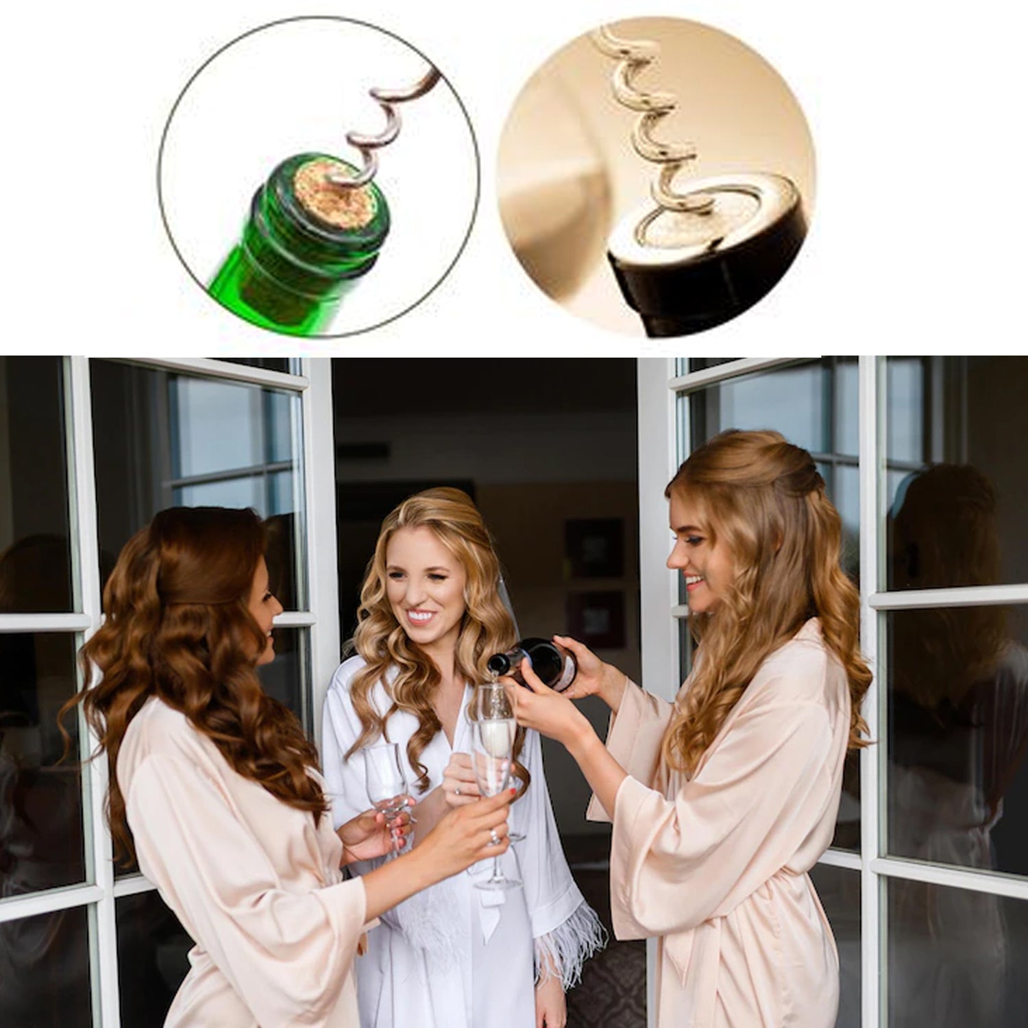 Waiter Wine Corkscrew Bottle Beer Cap Opener for Restaurants Bar Home - Bhavnagar Deodap