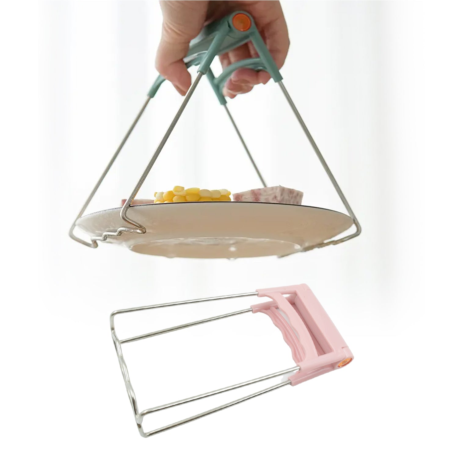 Kitchen Tongs, Bowls Clip Wear‑Resistant Bowls Plates Clip Lifter For Restaurants for Kitchen (1 Pc) - Bhavnagar Deodap
