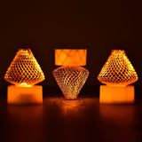 LED Flameless 4Pc Candle Lights