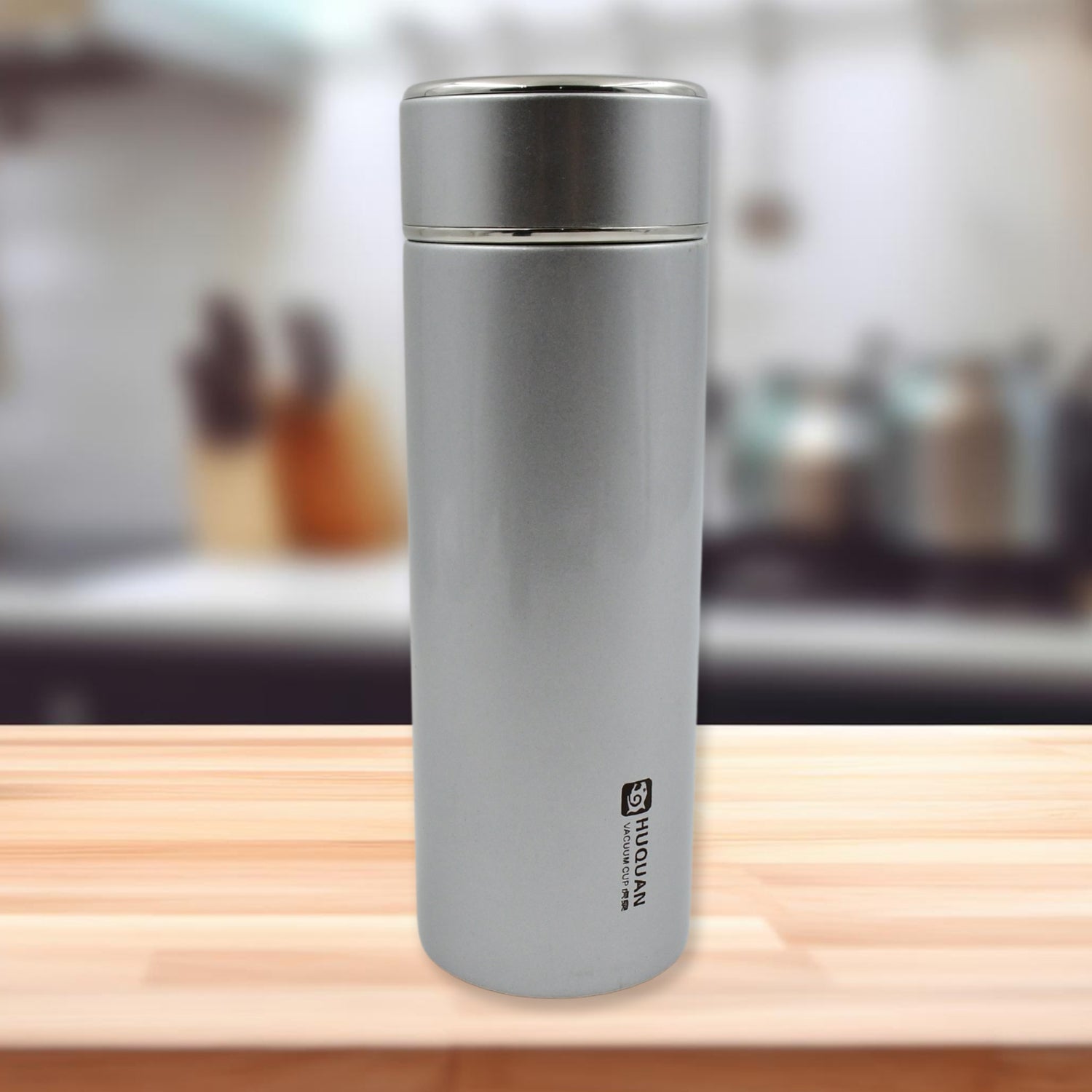 Vacuum Insulated Stainless Steel Flask, Water Beverage Travel Bottle, BPA Free, Leakproof, Portable For office / Gym / School (1 Pc / 350 ML) - Bhavnagar Deodap